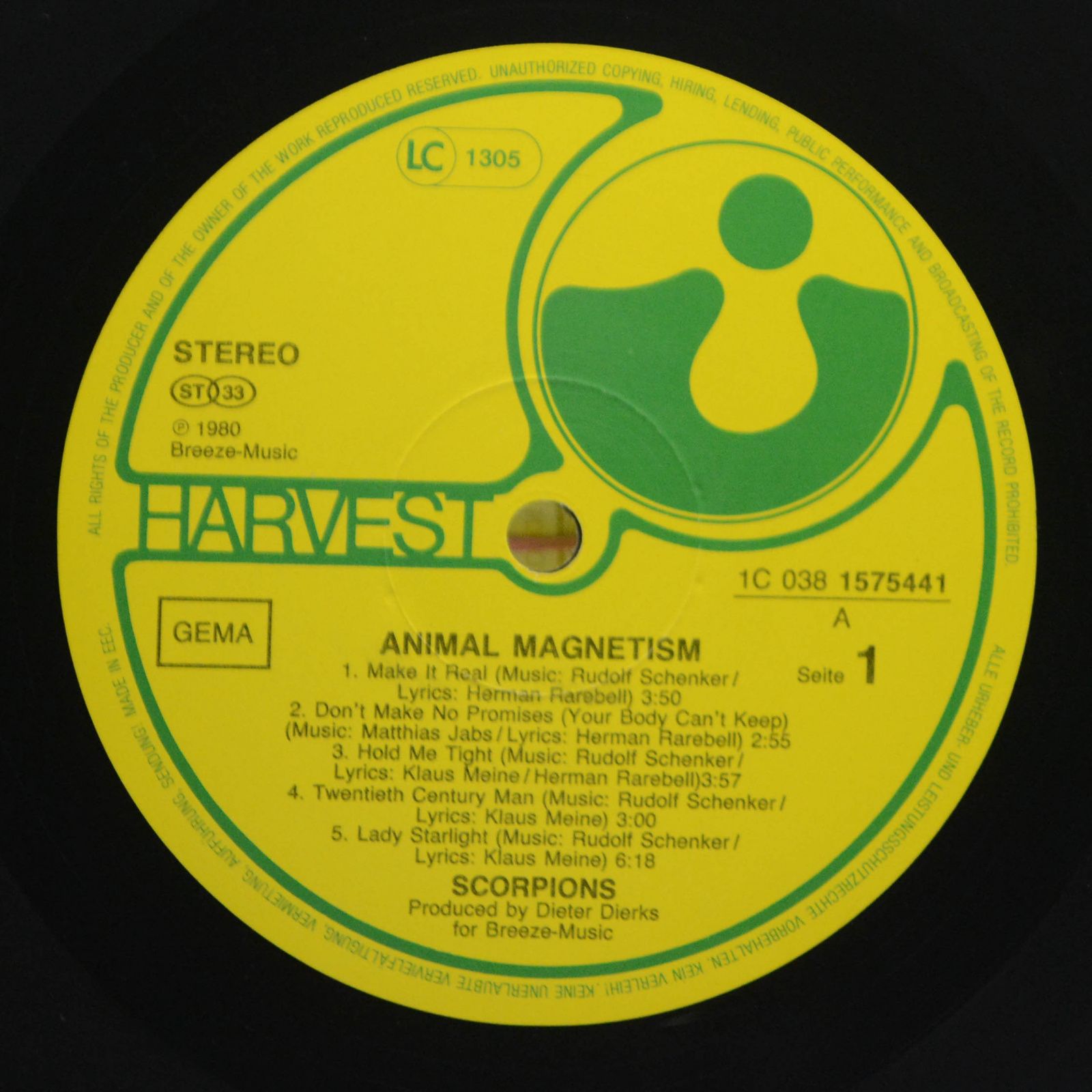 Scorpions — Animal Magnetism, 1984