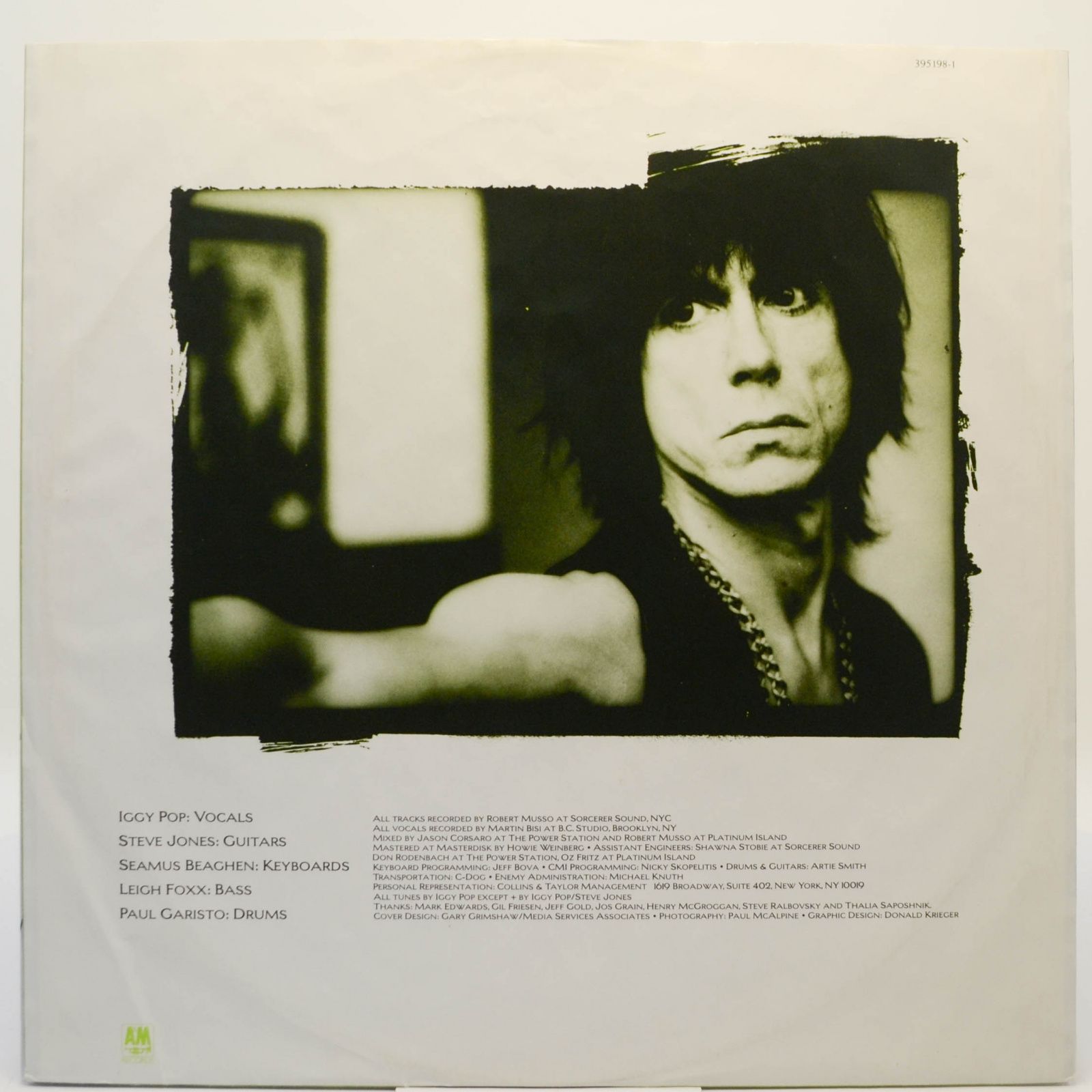 Iggy Pop — Instinct, 1988