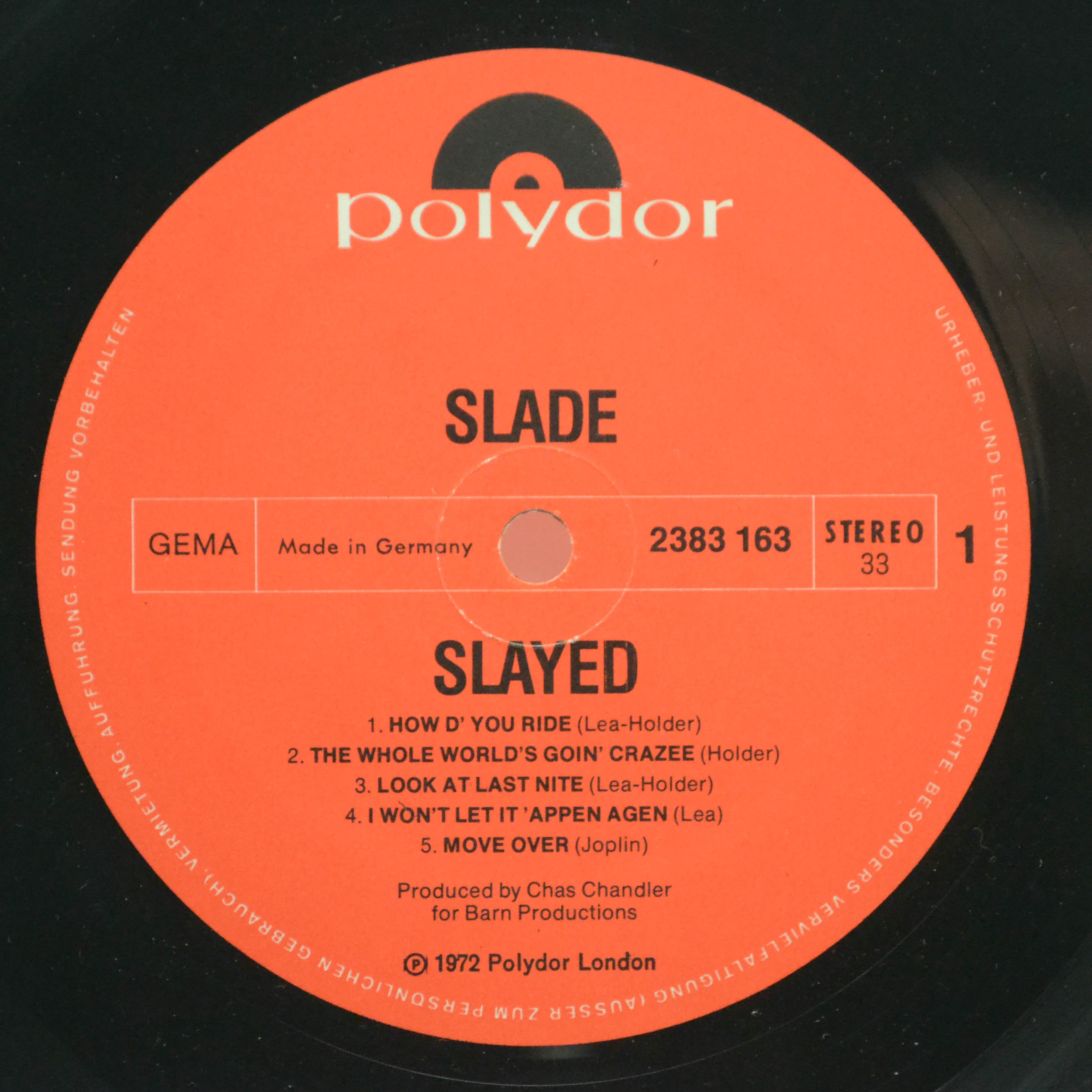 Slade — Slayed?, 1972