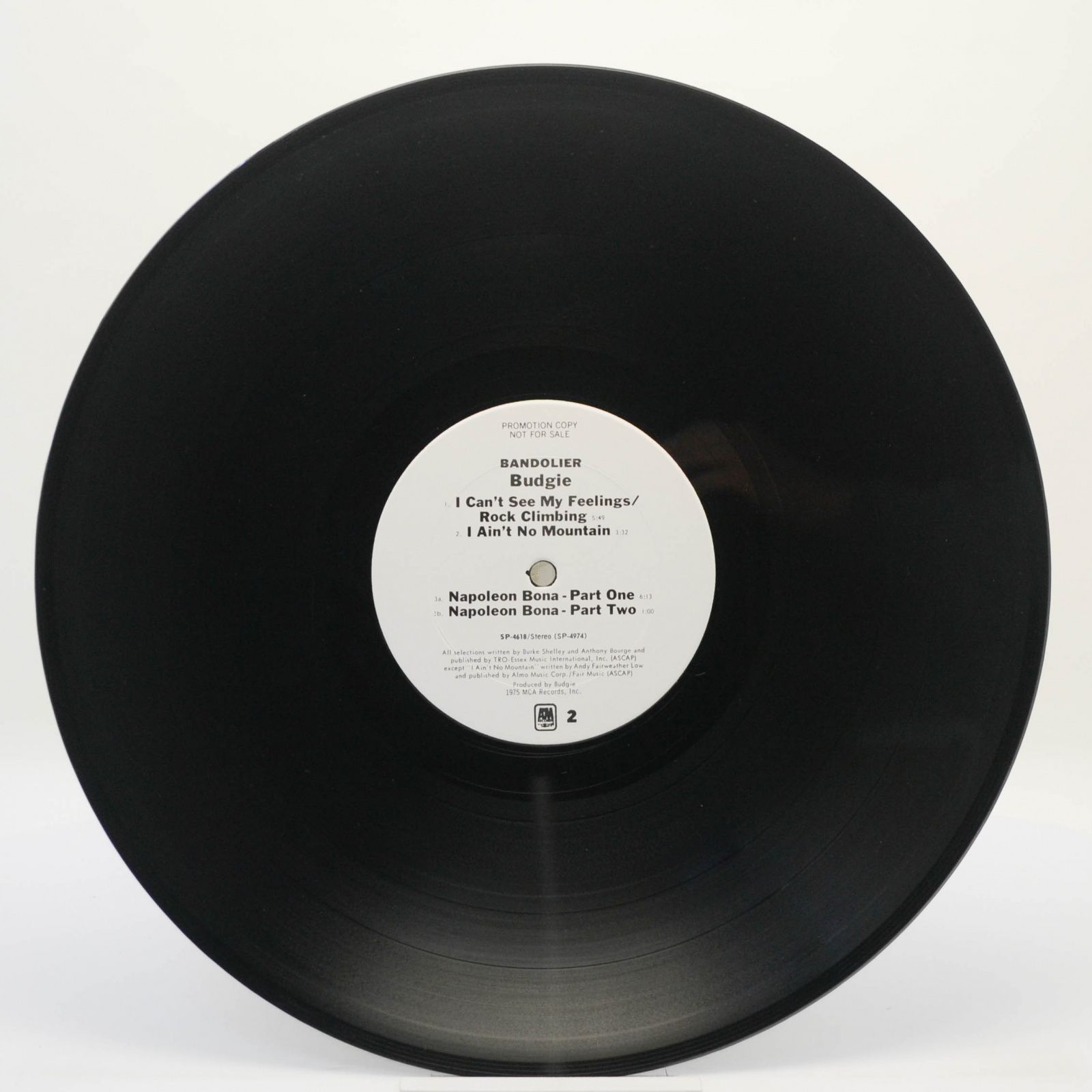 Budgie — Bandolier (USA), 1975