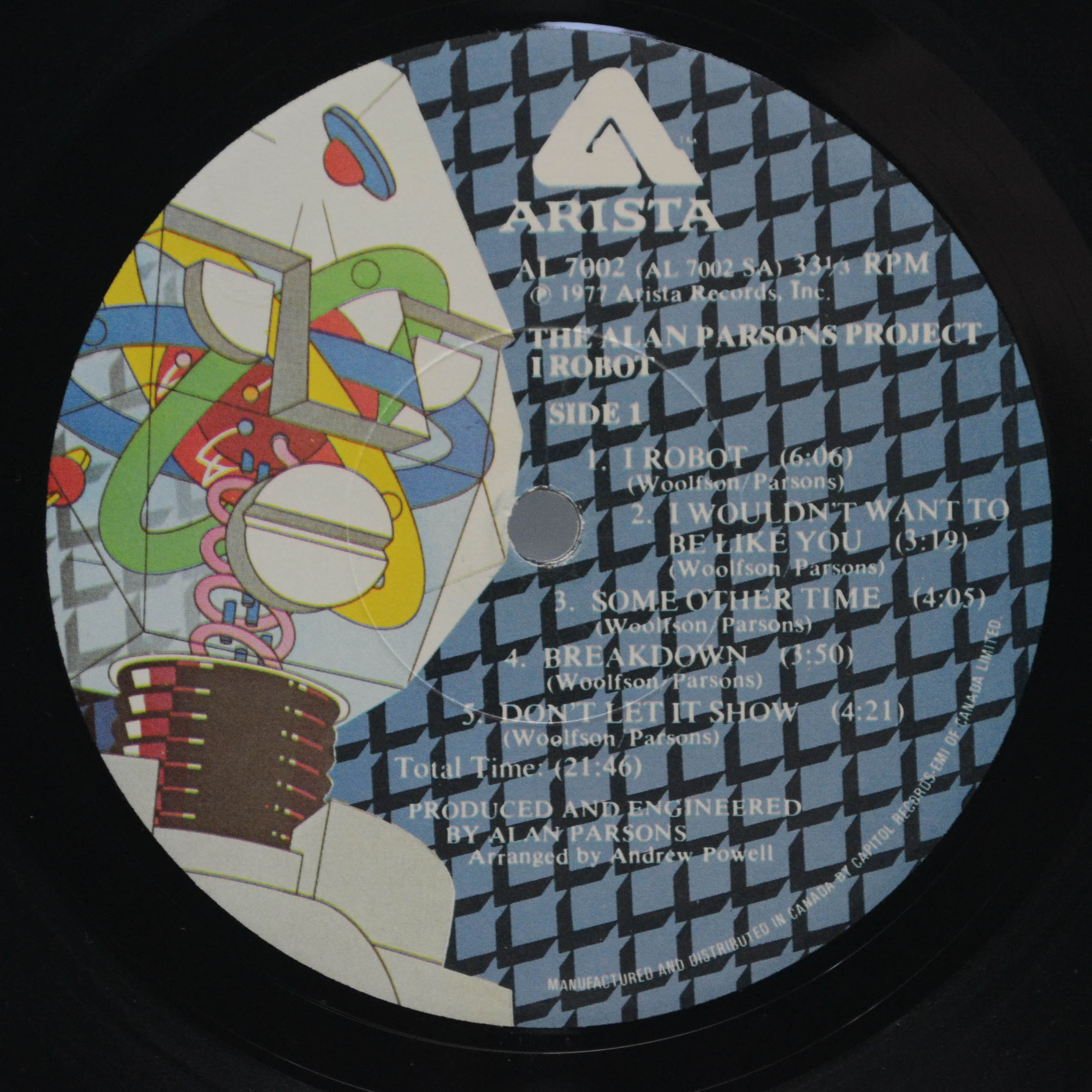 Alan Parsons Project — I Robot, 1977