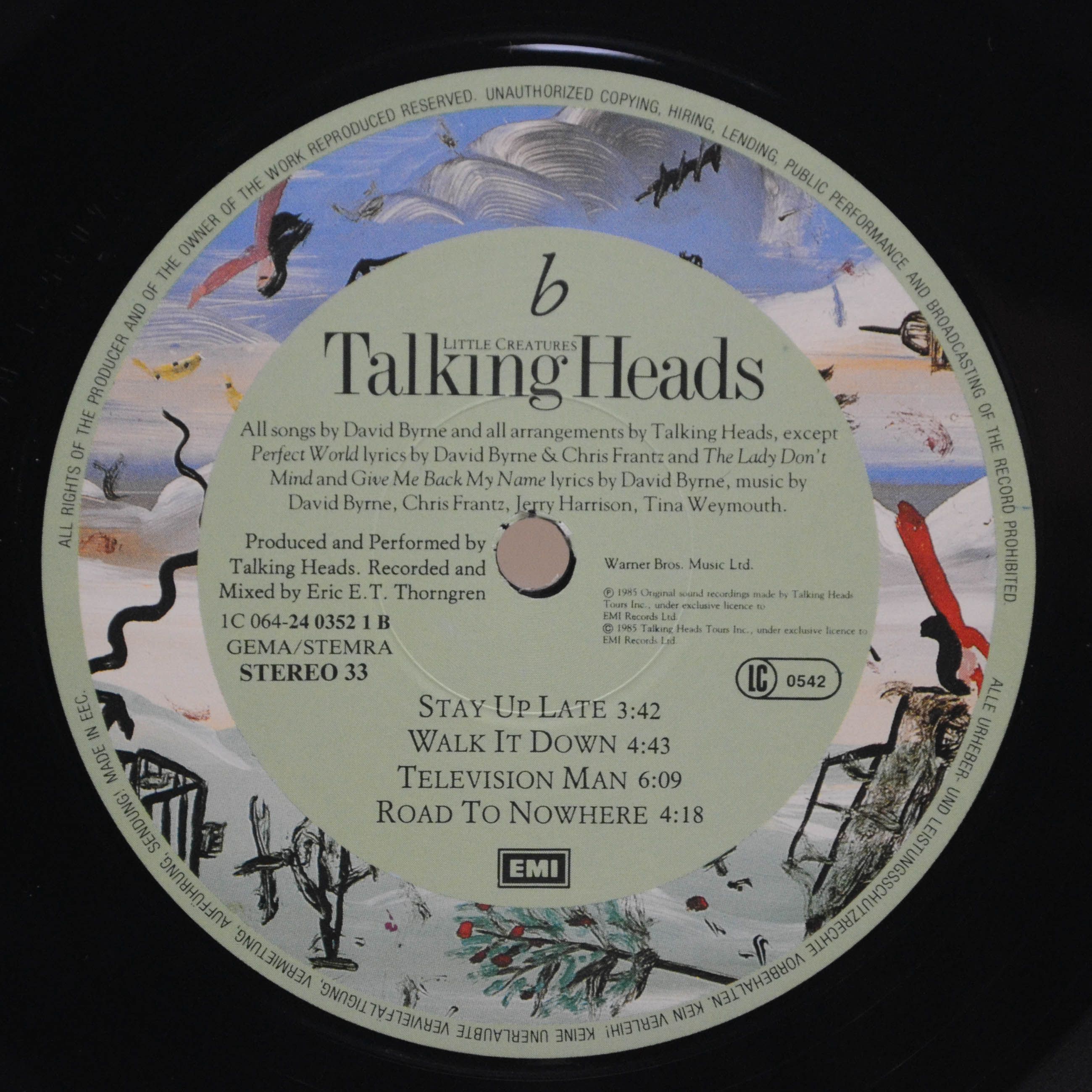 Talking Heads — Little Creatures, 1985