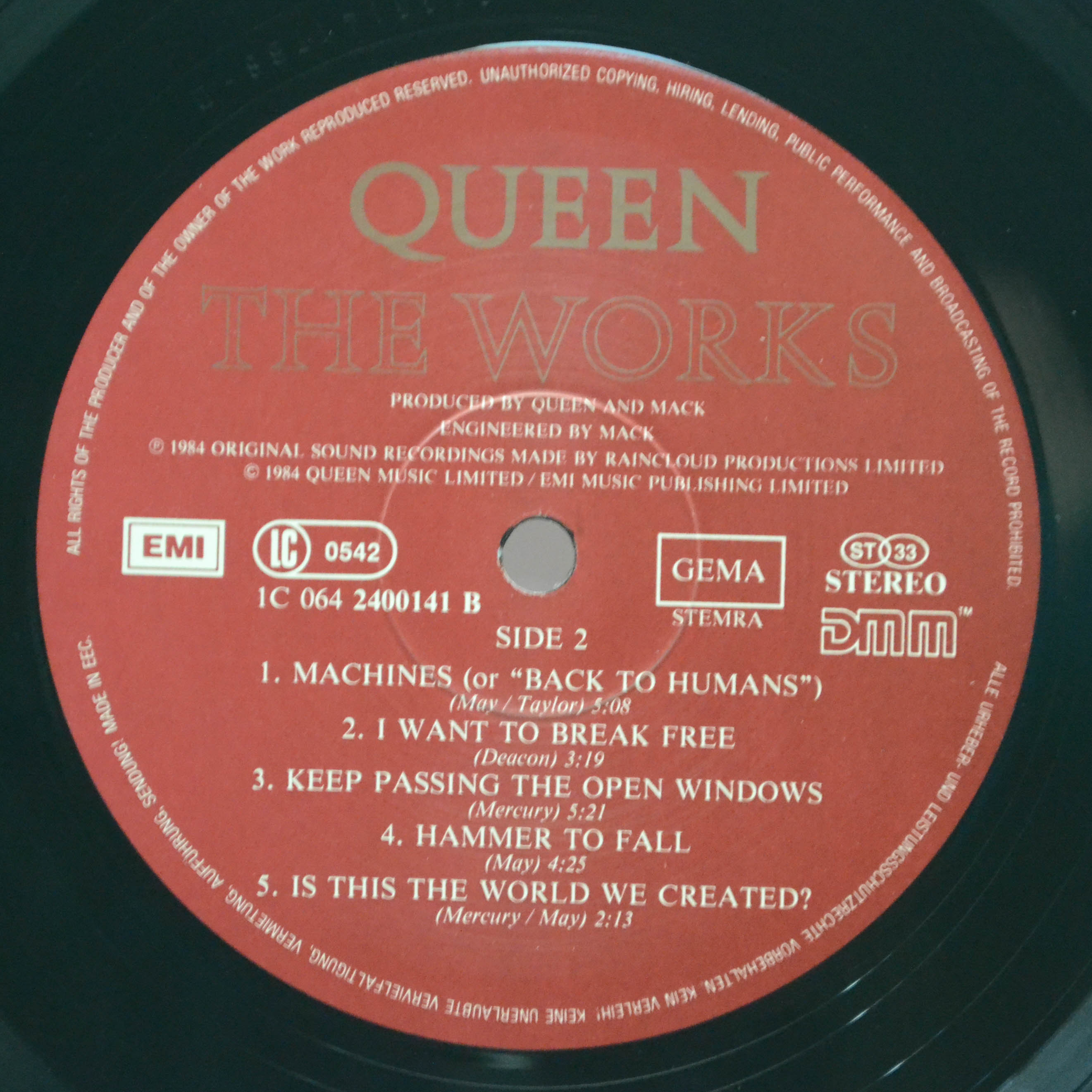 Queen — The Works, 1984
