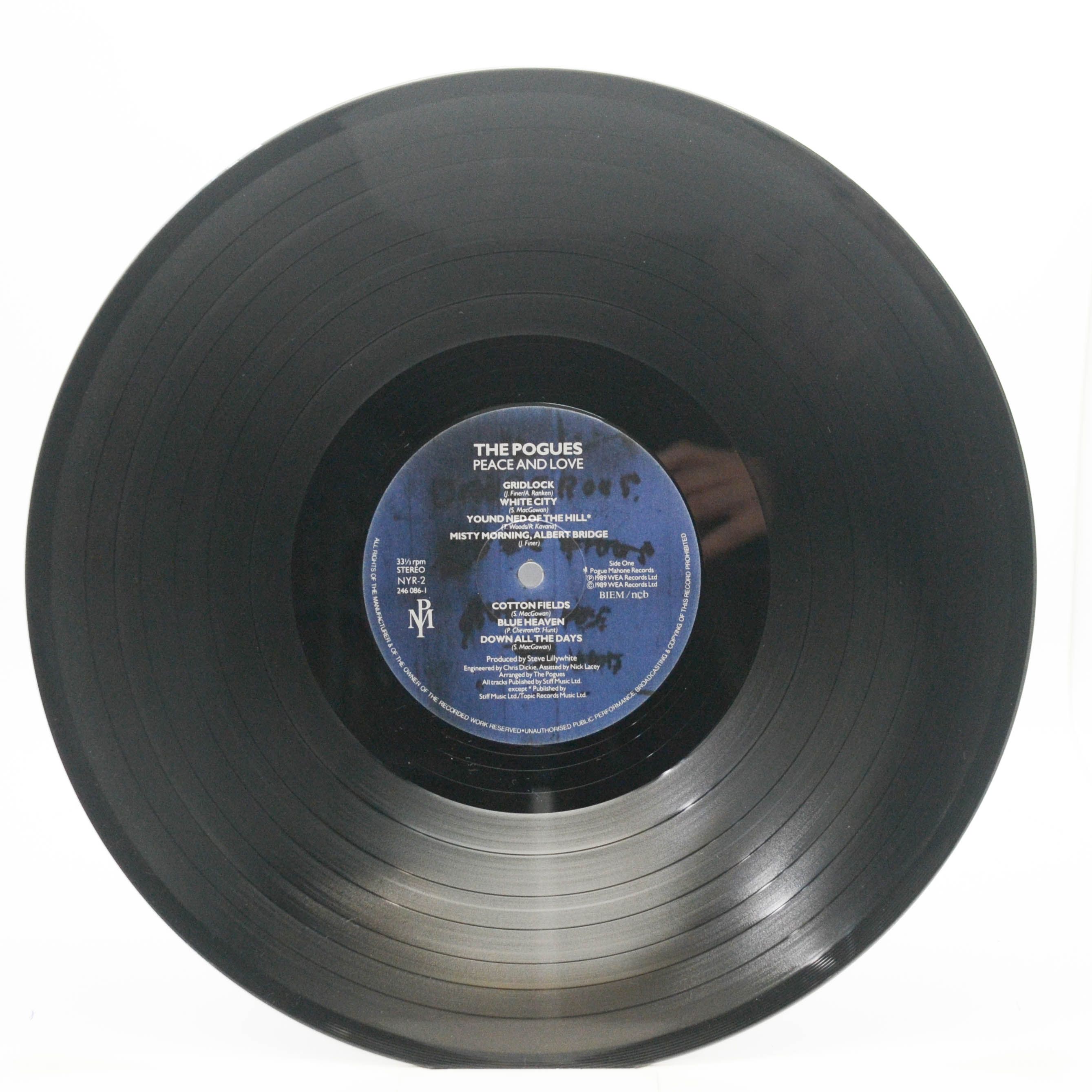 Pogues — Peace And Love, 1989