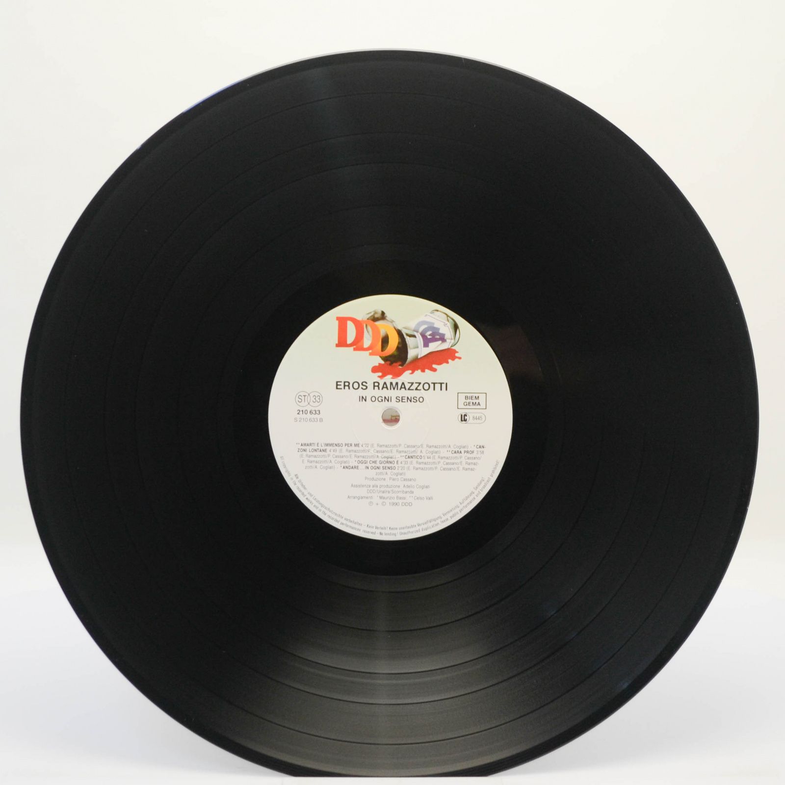 Eros Ramazzotti — In Ogni Senso, 1990