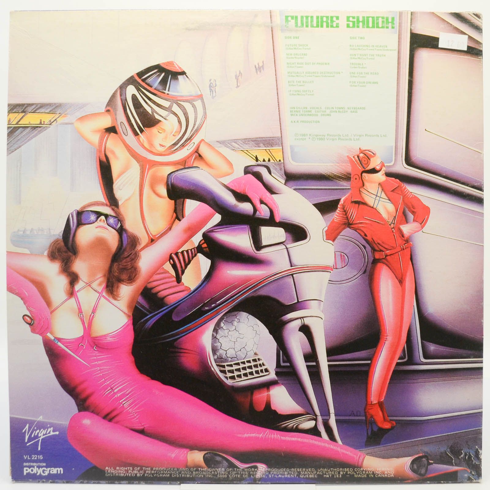 Gillan — Future Shock, 1981