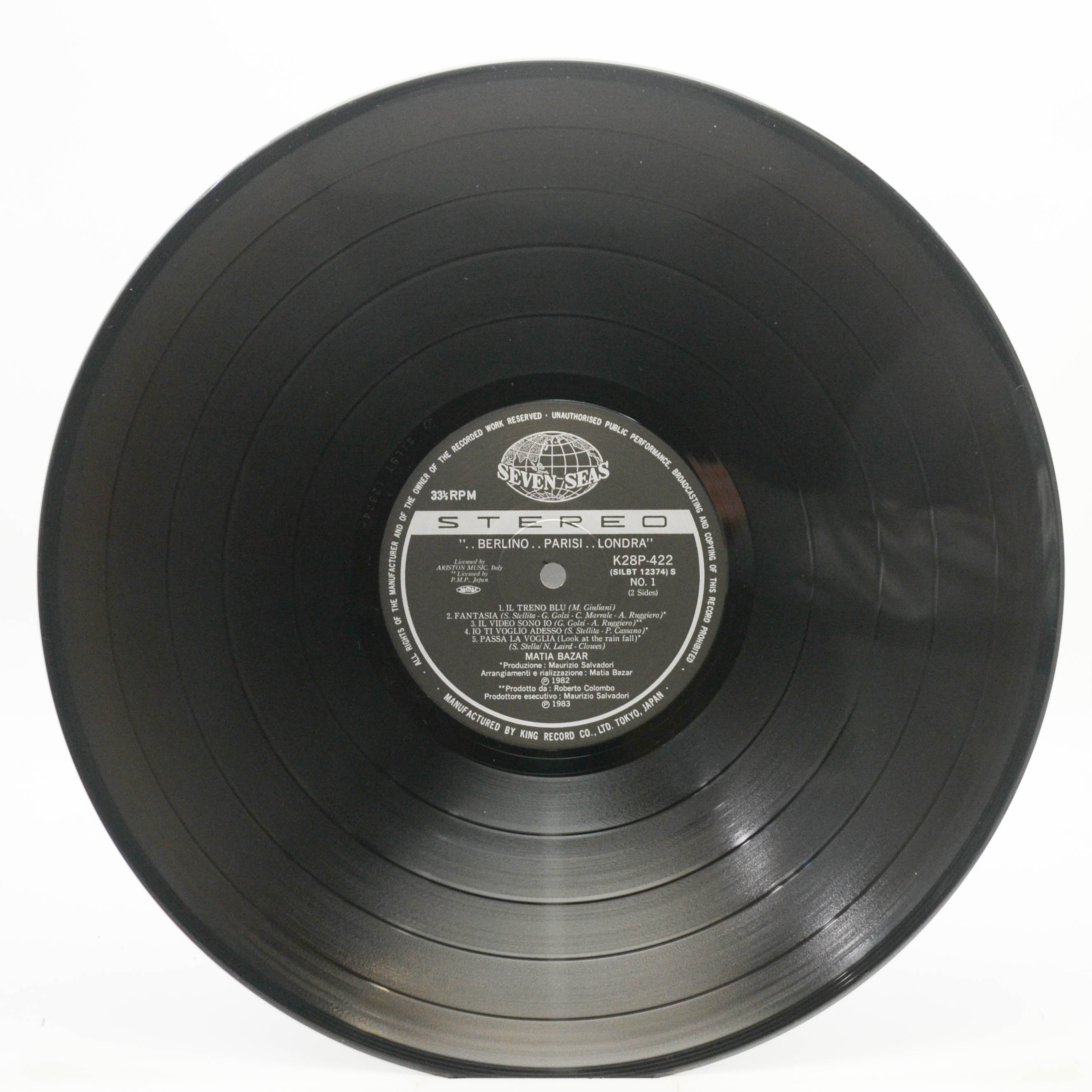 Matia Bazar — ..Berlino..Parisi..Londra, 1982