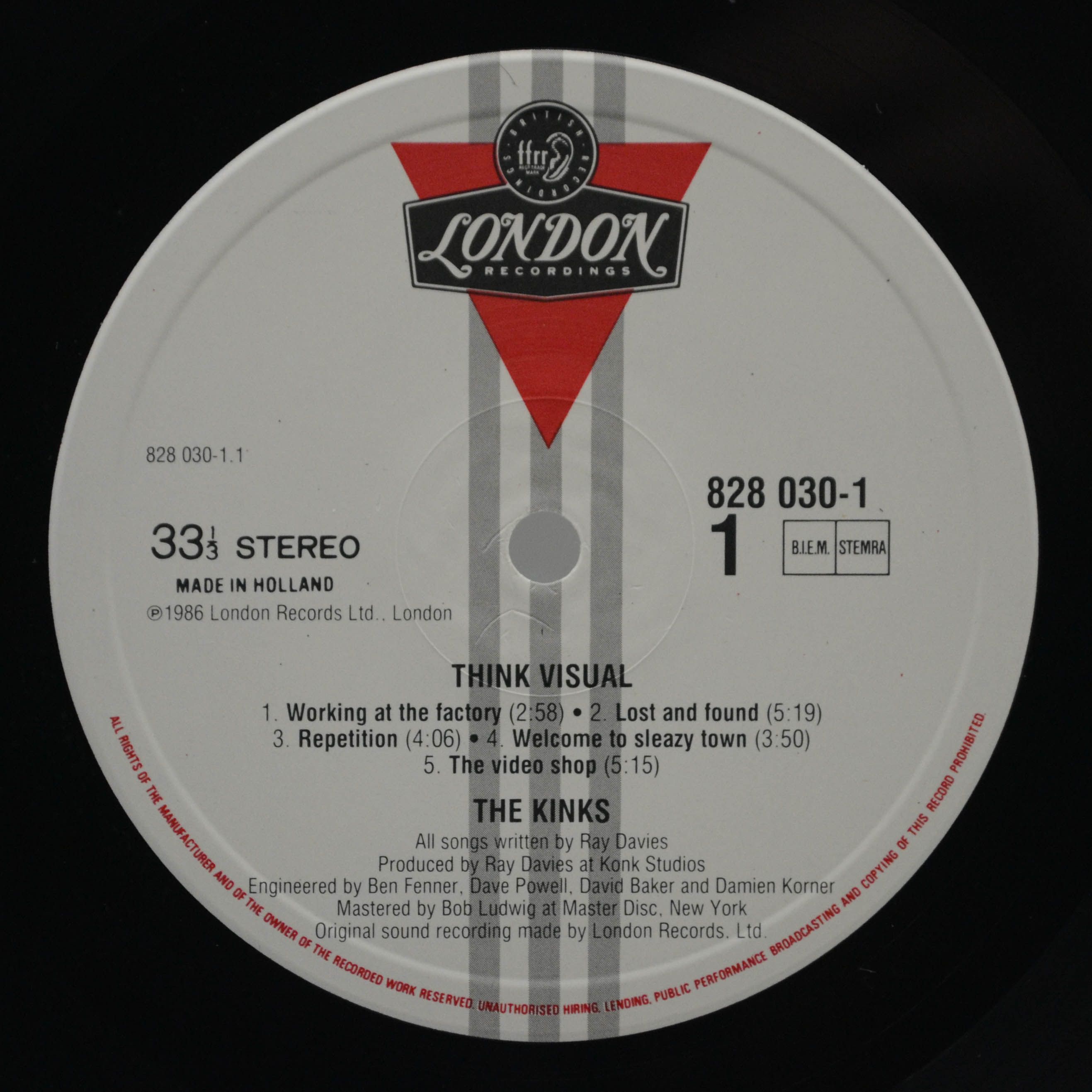 Kinks — Think Visual, 1986