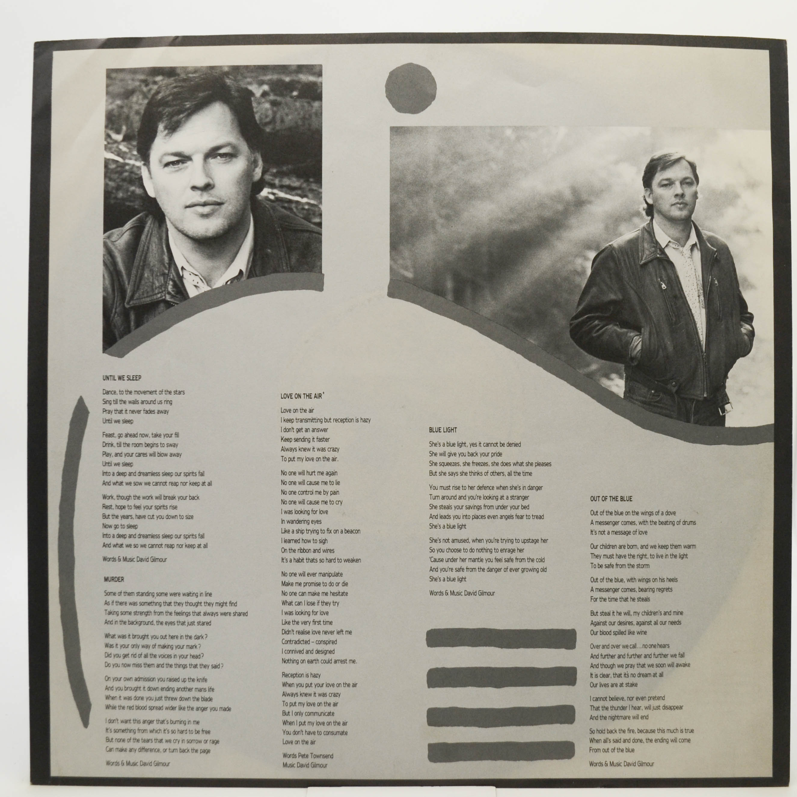 David Gilmour — About Face, 1984
