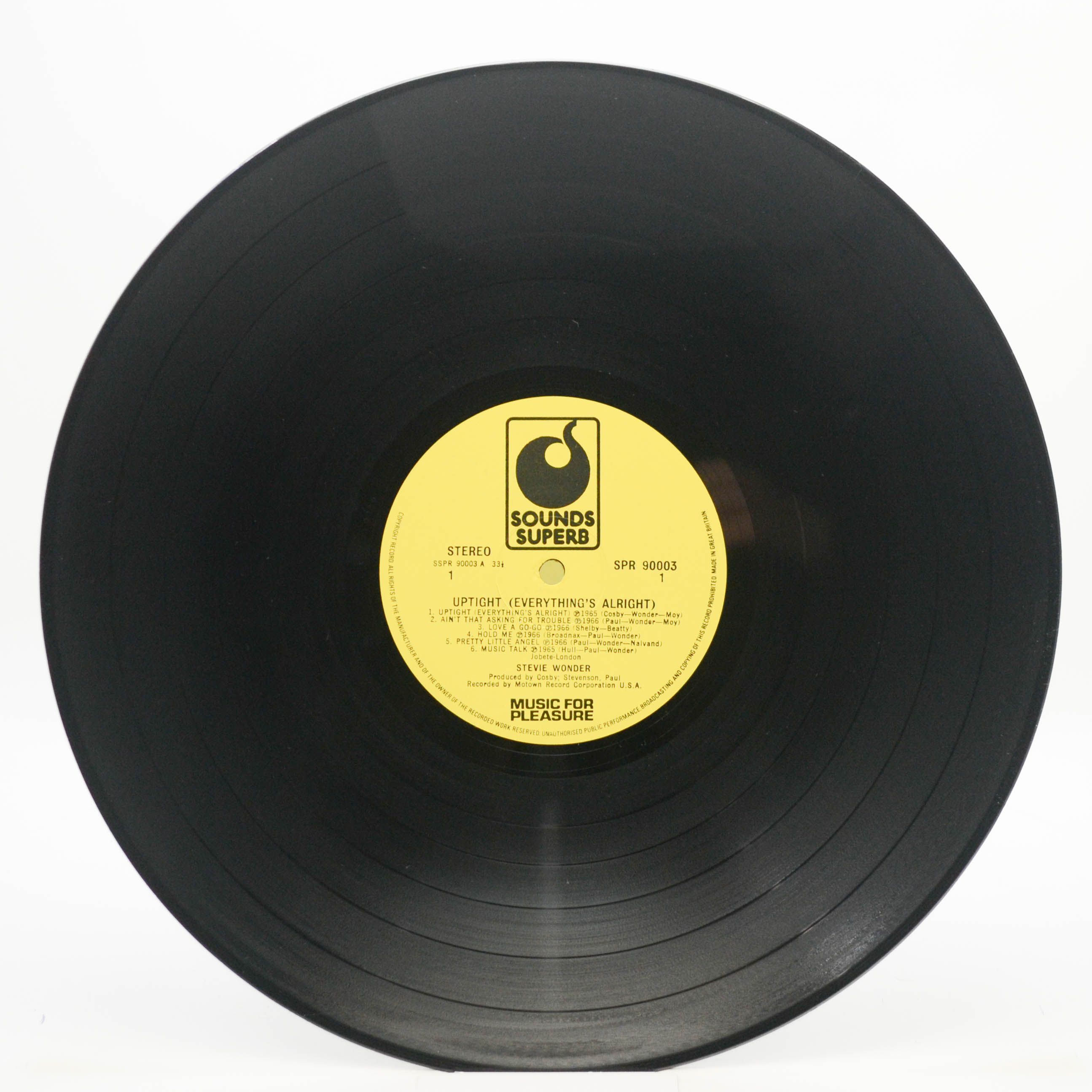 Stevie Wonder — Uptight (Everything's Alright) (UK), 1973