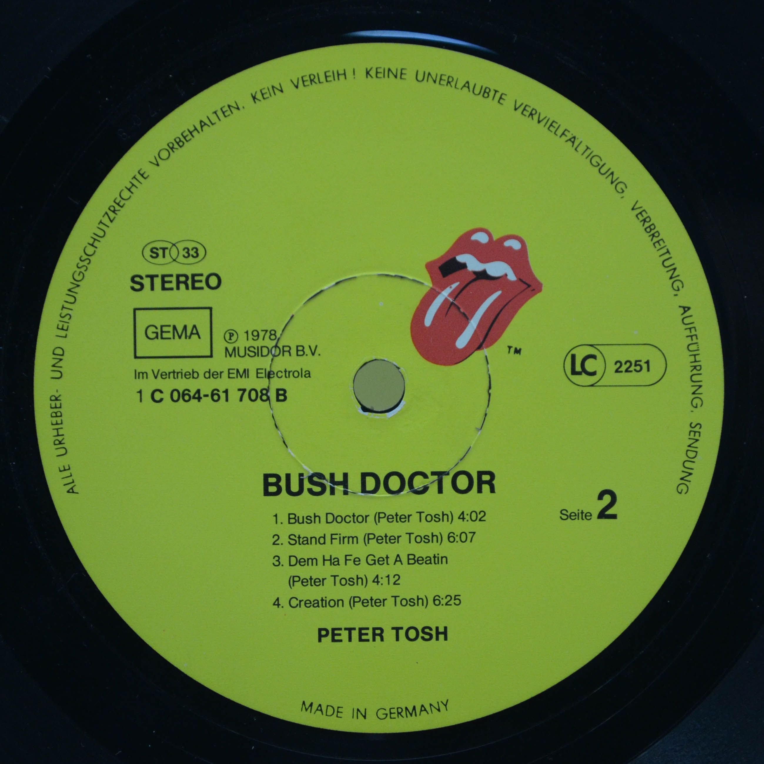 Peter Tosh — Bush Doctor, 1978