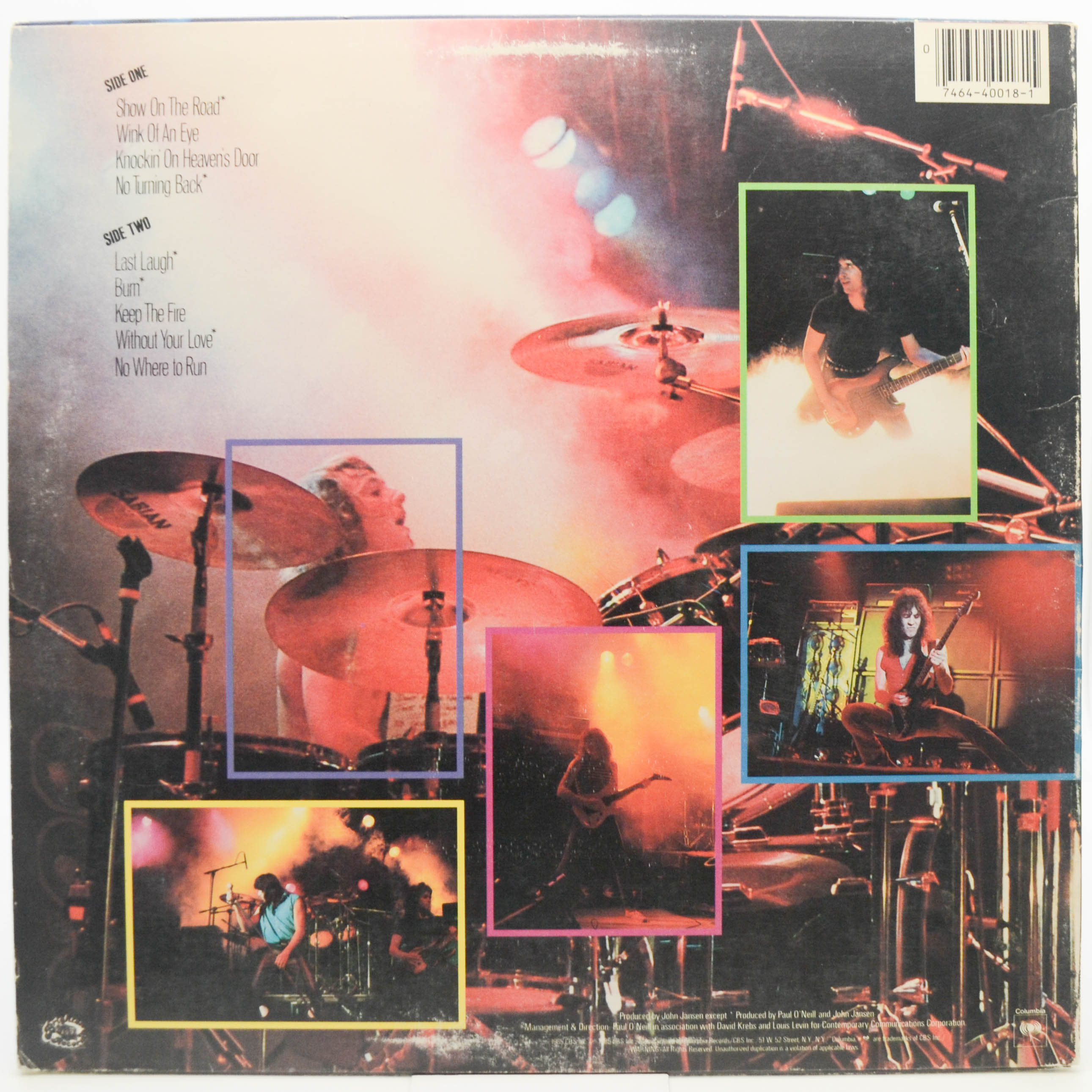 Heaven — Knockin' On Heaven's Door, 1985