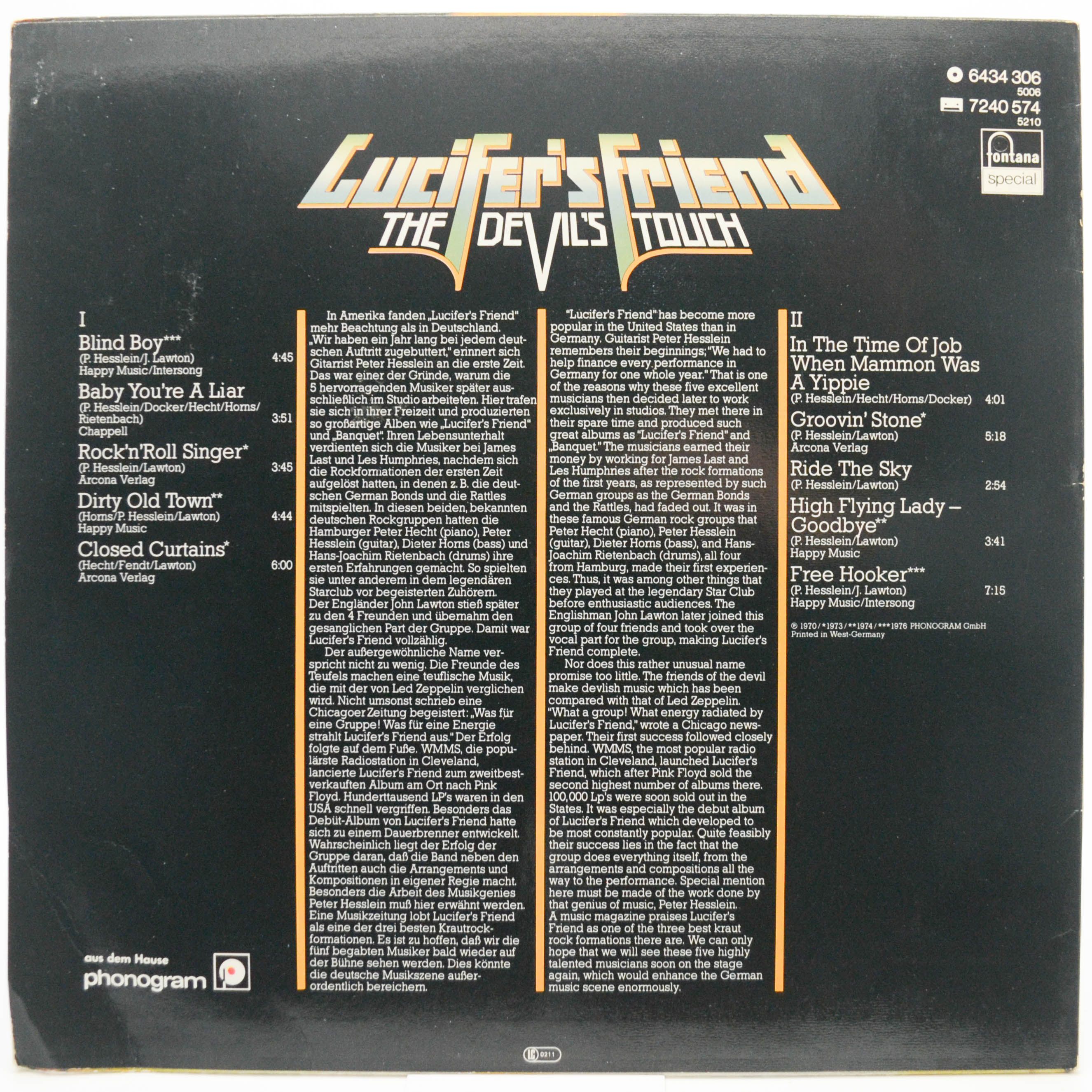 Lucifer's Friend — The Devil's Touch, 1979