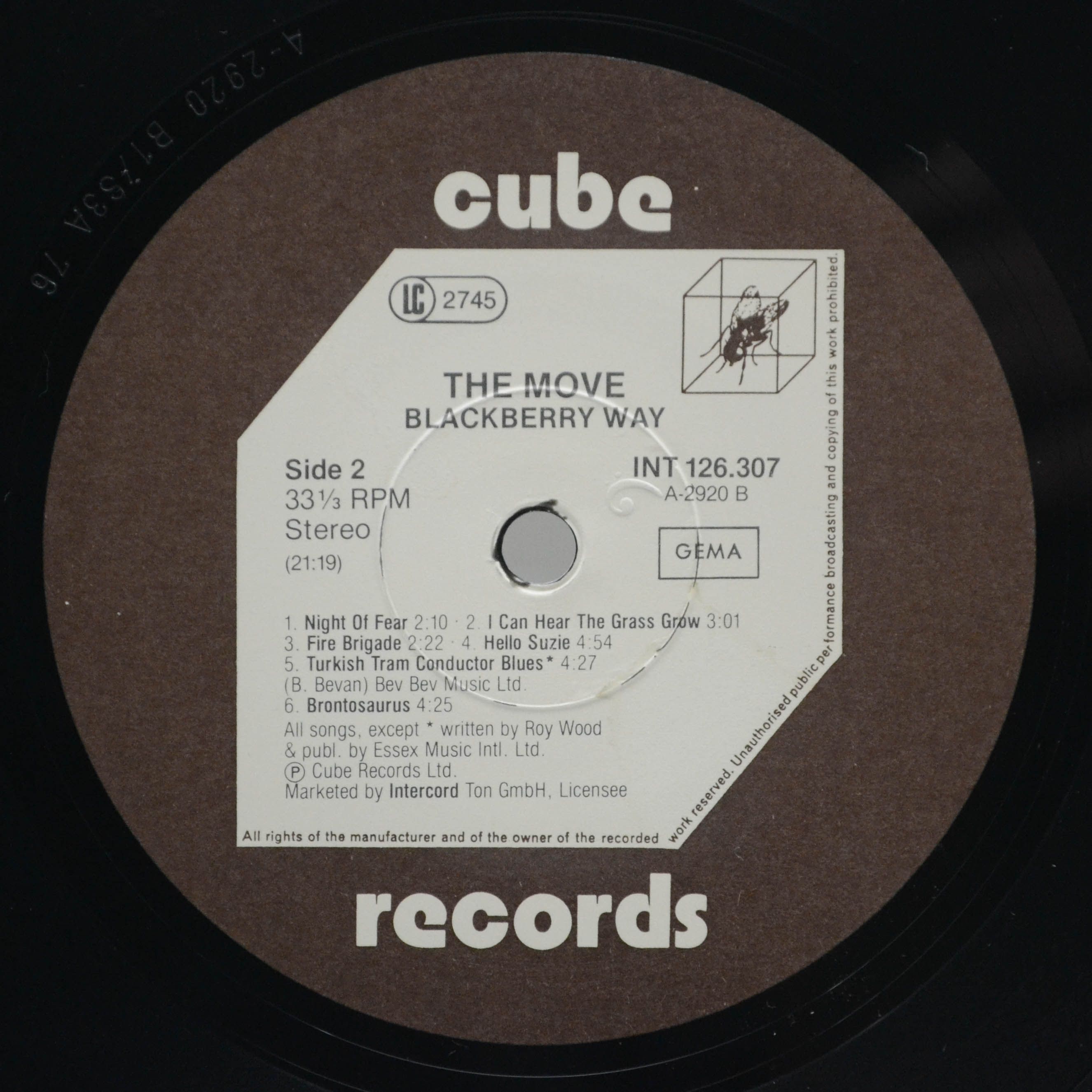 Move — Blackberry Way, 1976