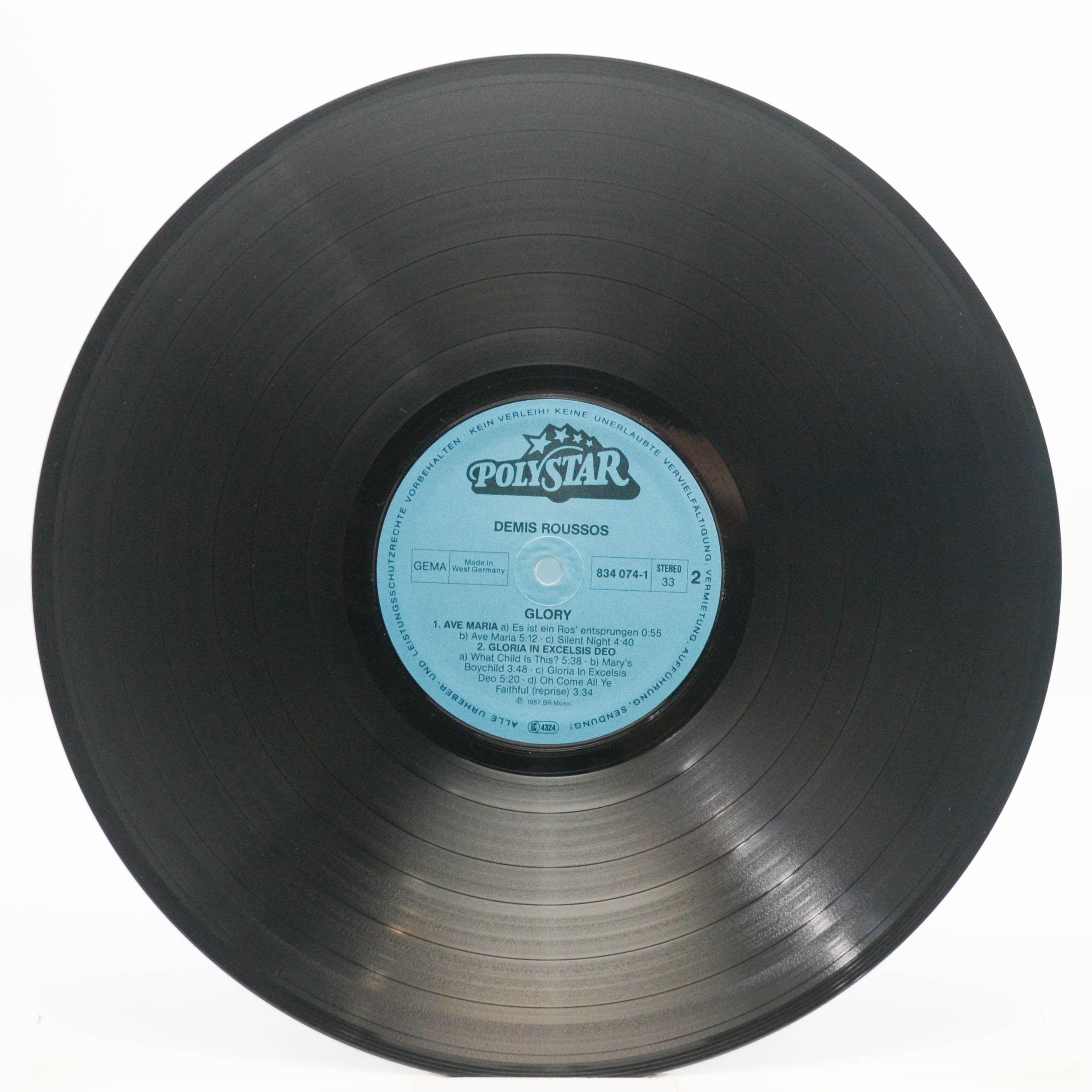 Demis Roussos — Glory - The Christmas Album, 1987