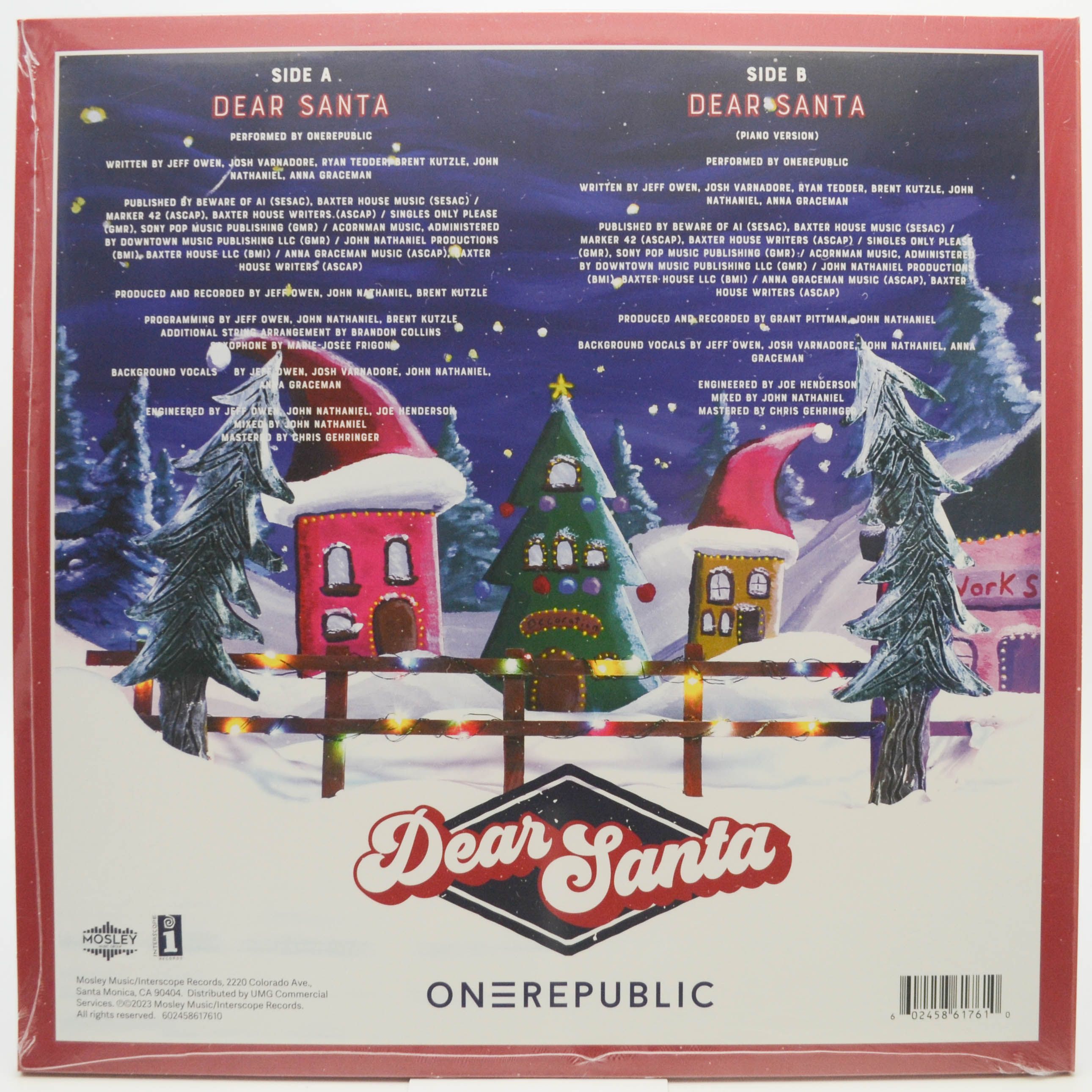 OneRepublic — Dear Santa, 2023