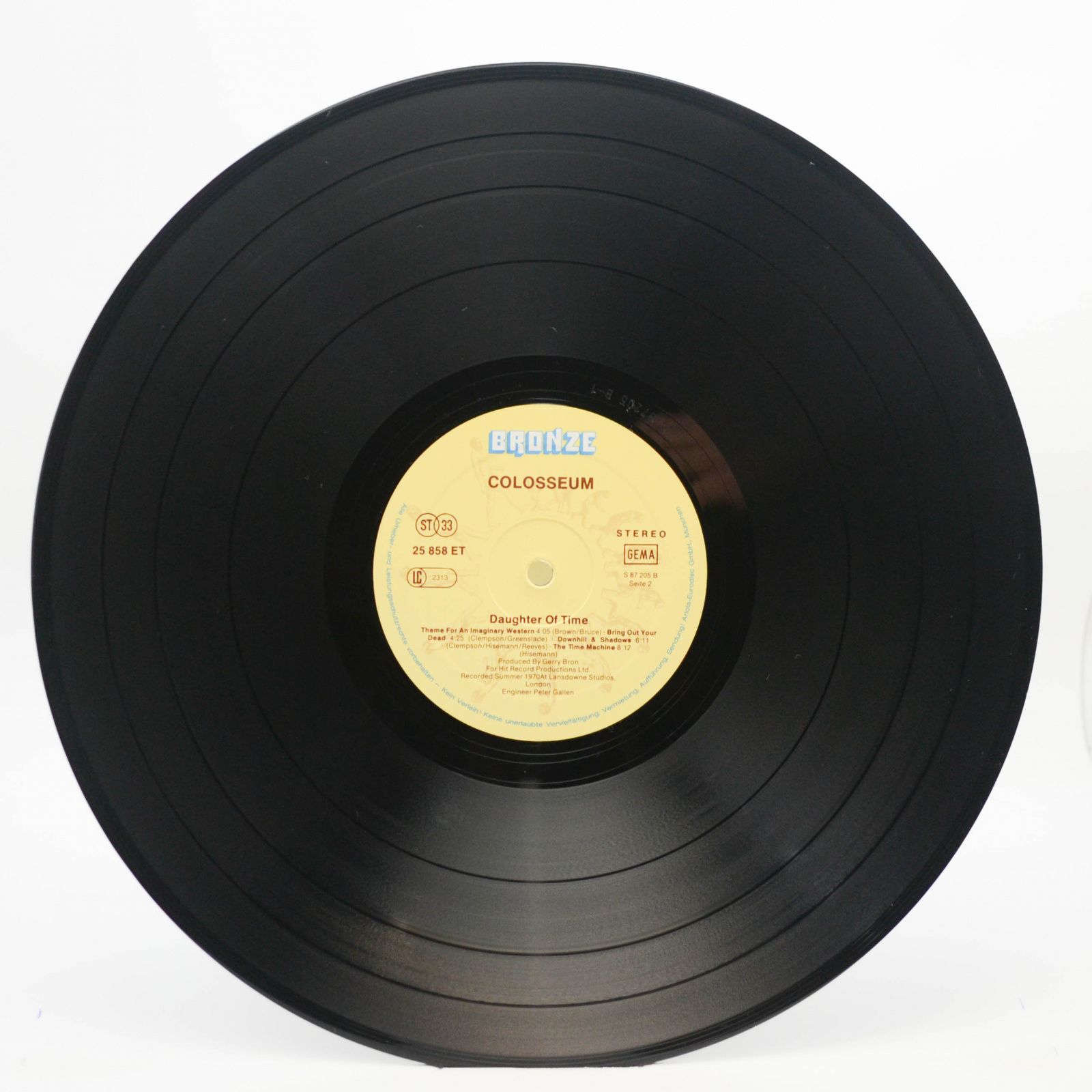 Colosseum — Daughter Of Time, 1970