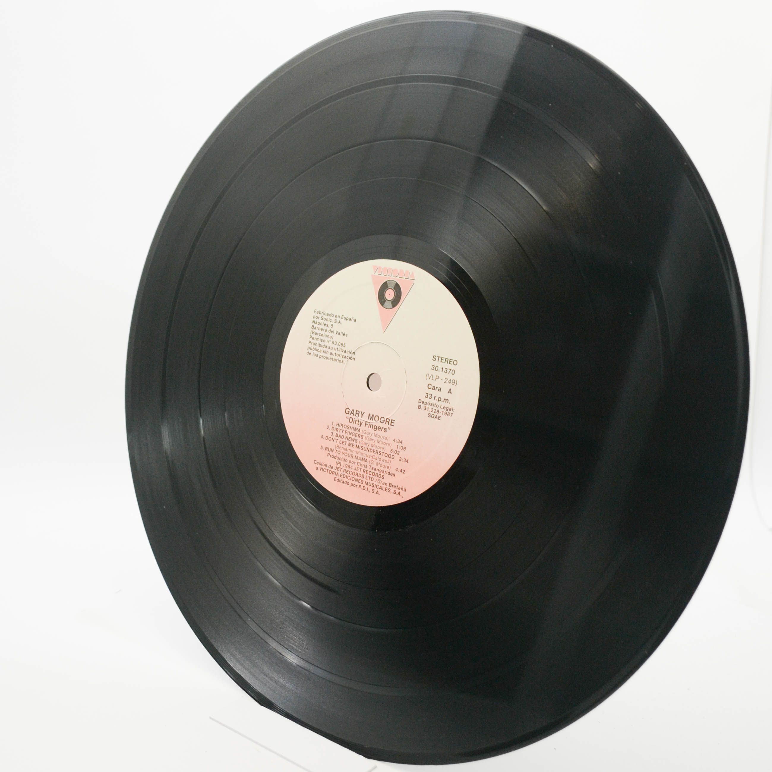 Gary Moore — Dirty Fingers, 1987