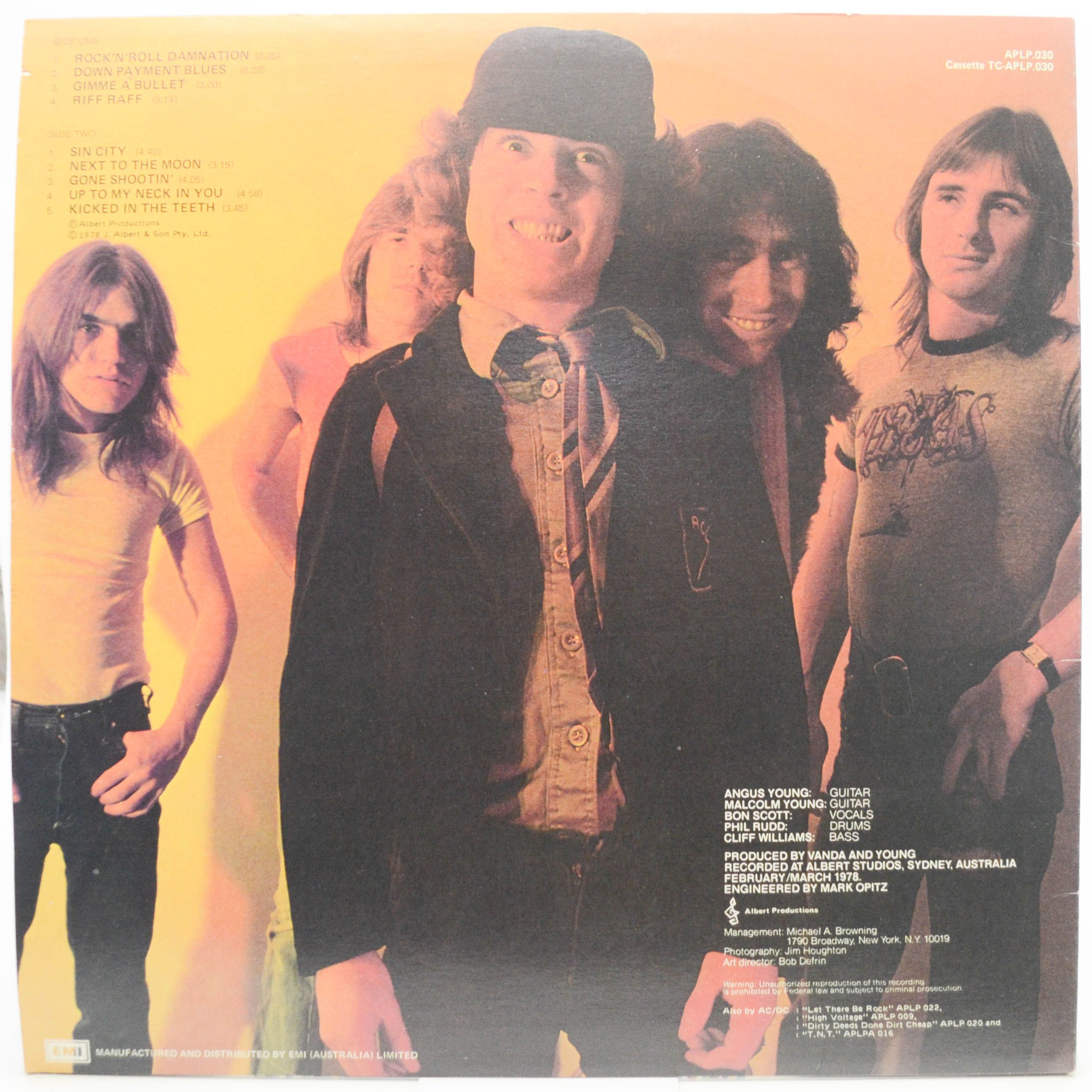 AC/DC — Powerage (Australia), 1979