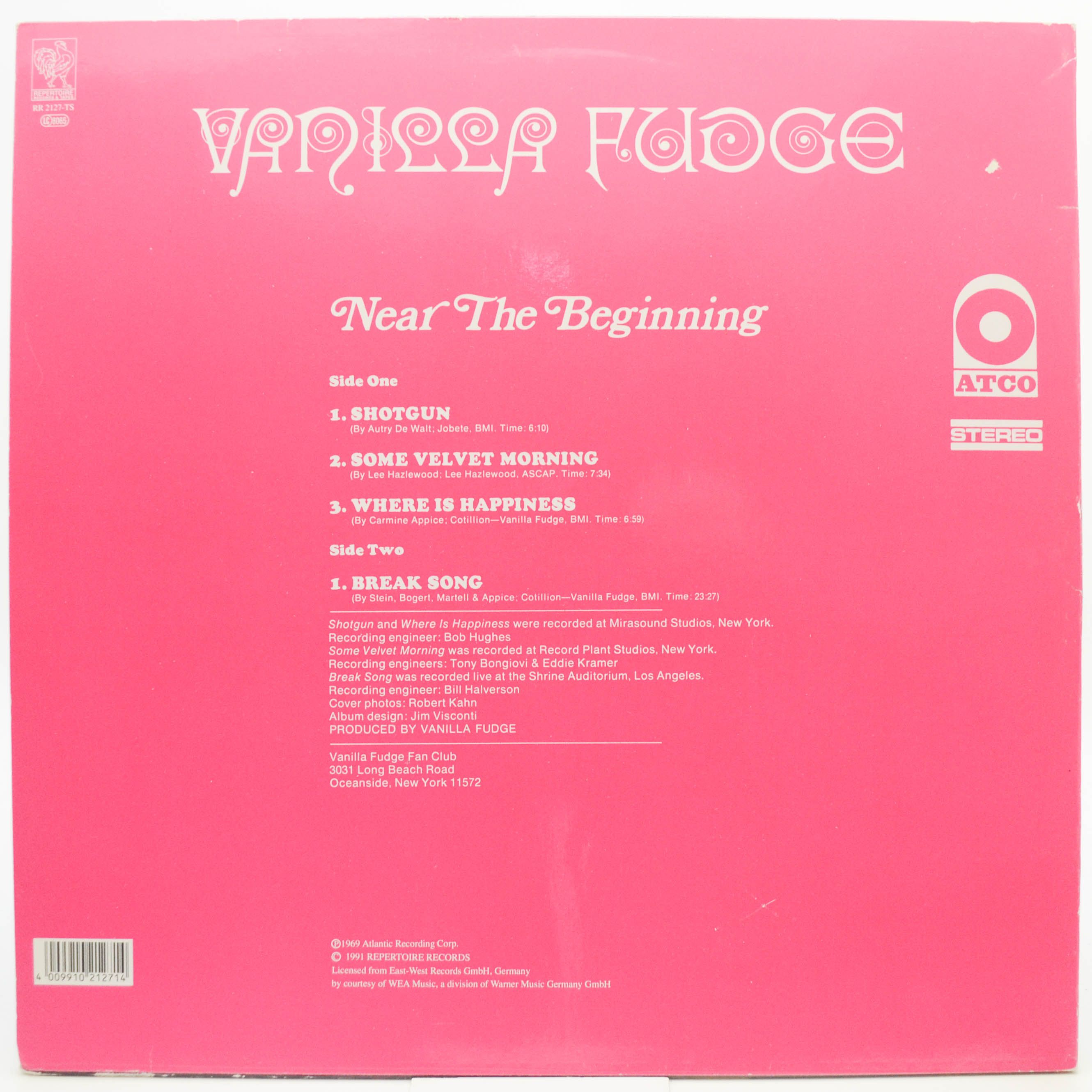 Vanilla Fudge — Near The Beginning, 1969