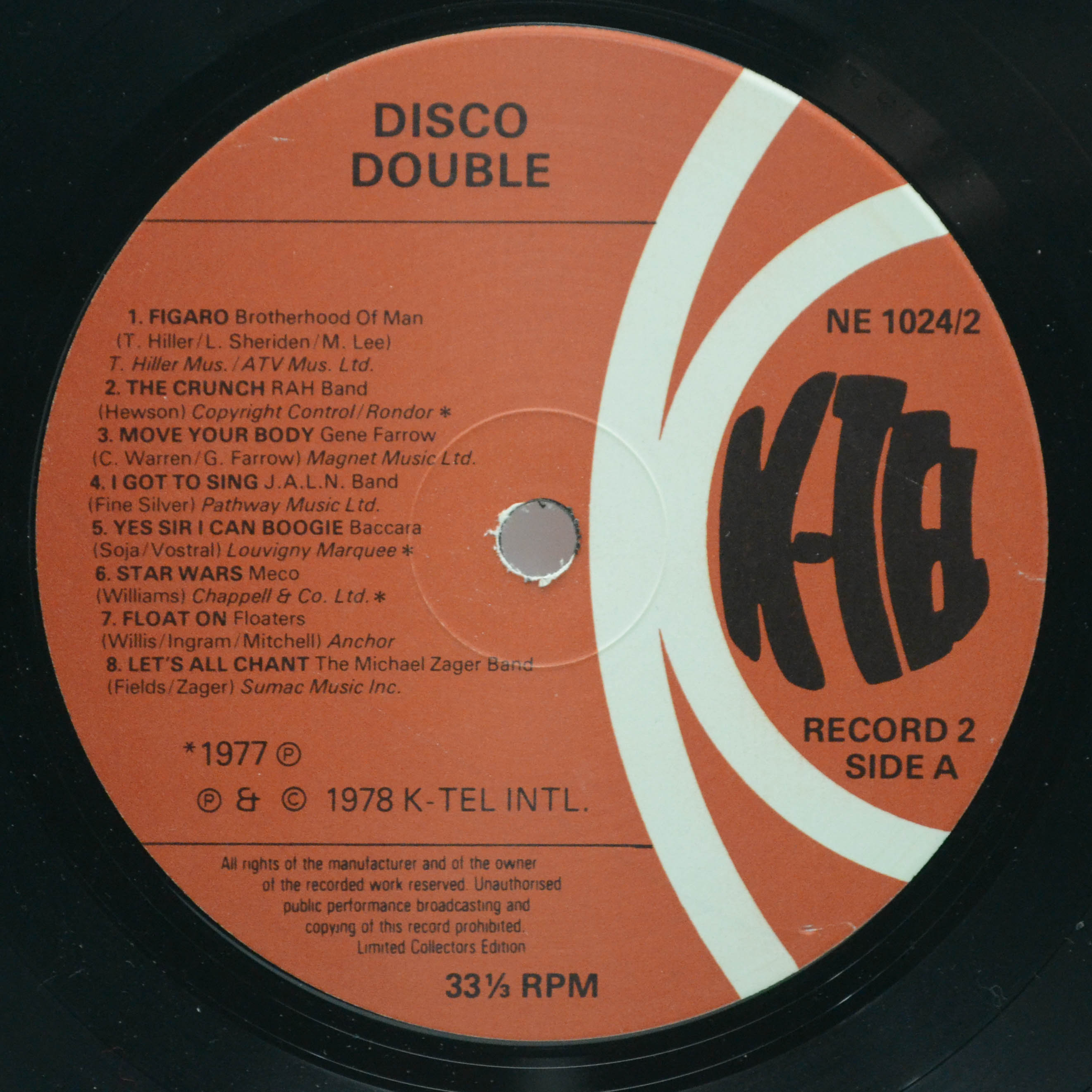 Various — Disco Double (2LP), 1978