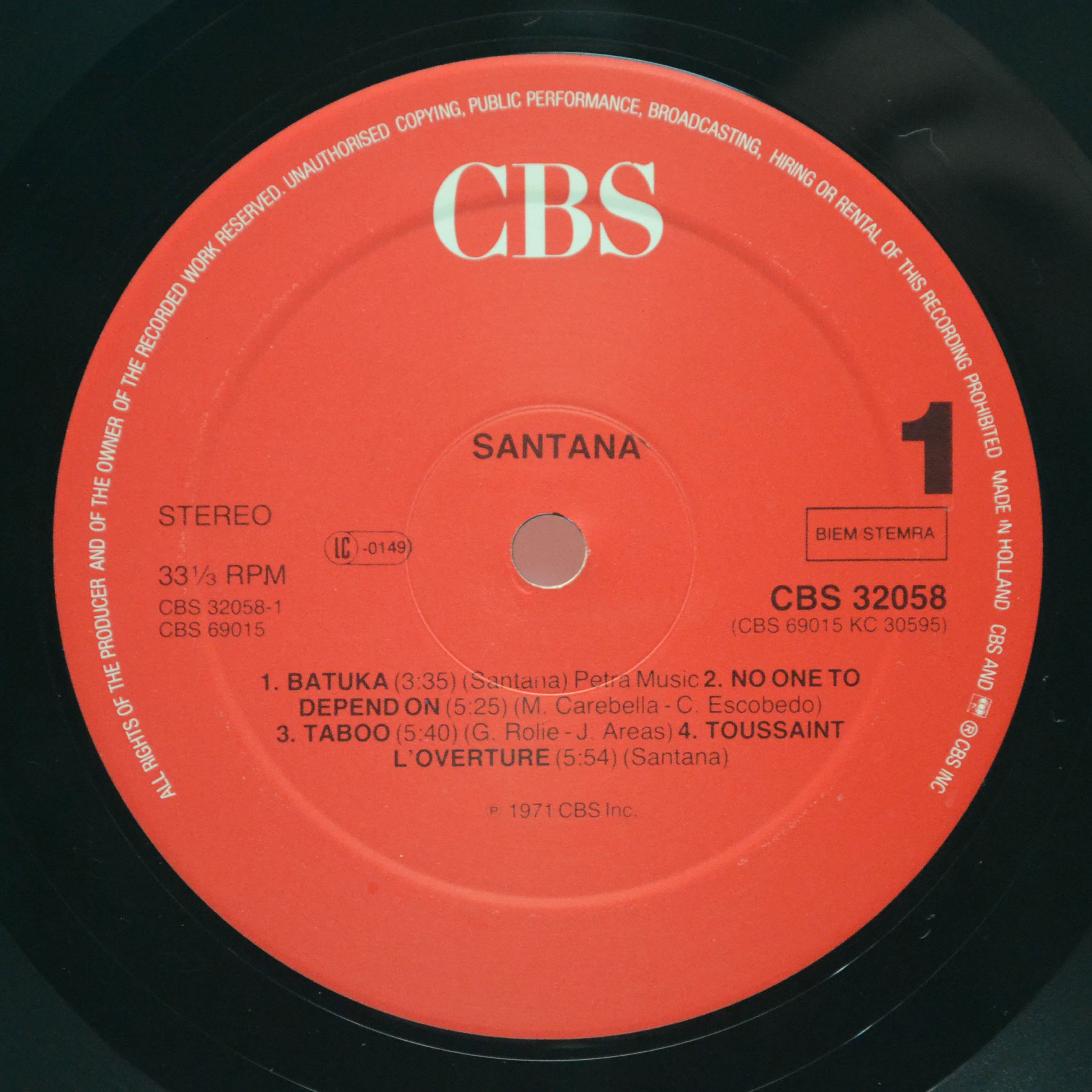 Santana — 3, 1971