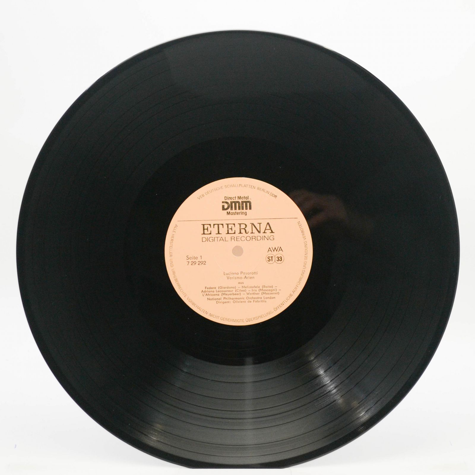 Luciano Pavarotti — Verismo-Arien, 1989