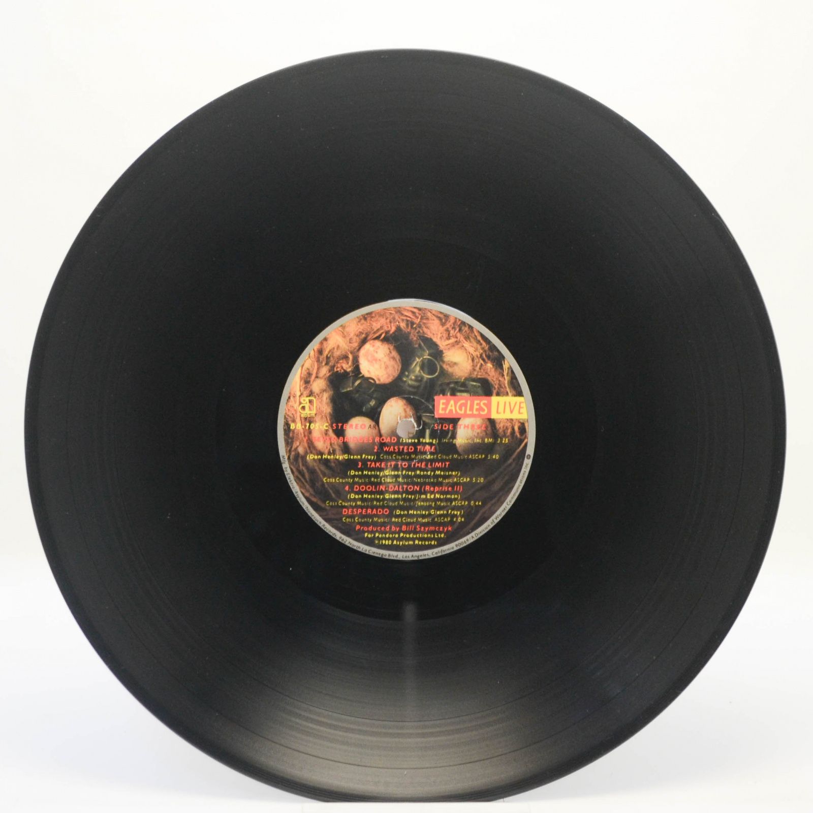 Eagles — Eagles Live (2LP, USA, poster), 1980