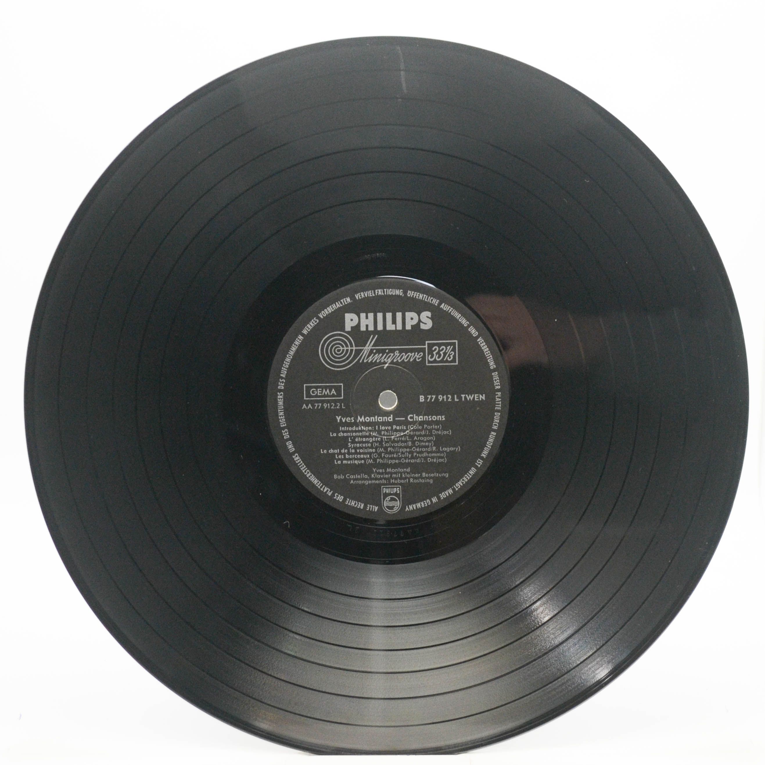 Yves Montand — Chansons, 1963