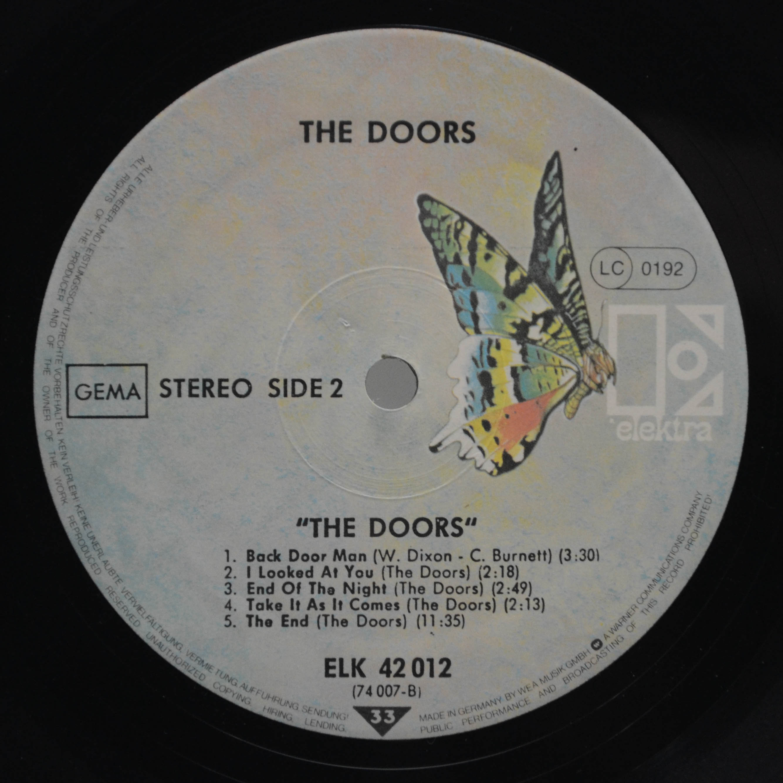 Doors — The Doors, 1967