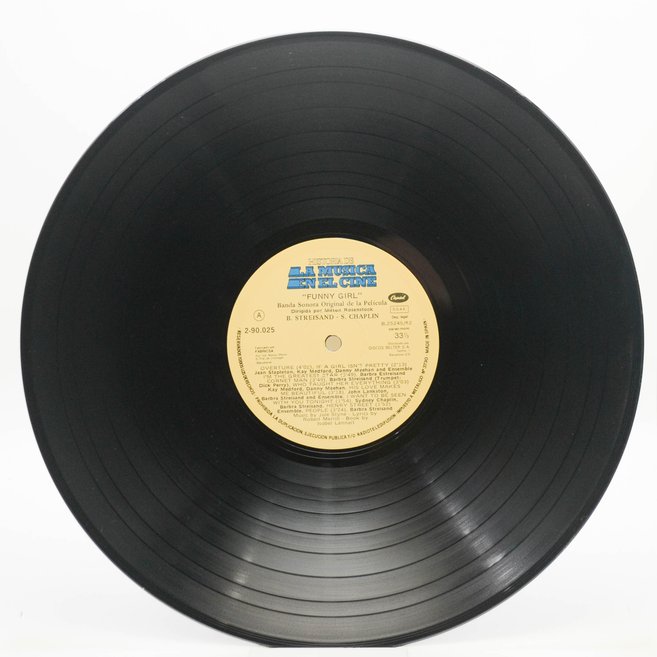 Barbra Streisand, Sydney Chaplin — Funny Girl, 1982