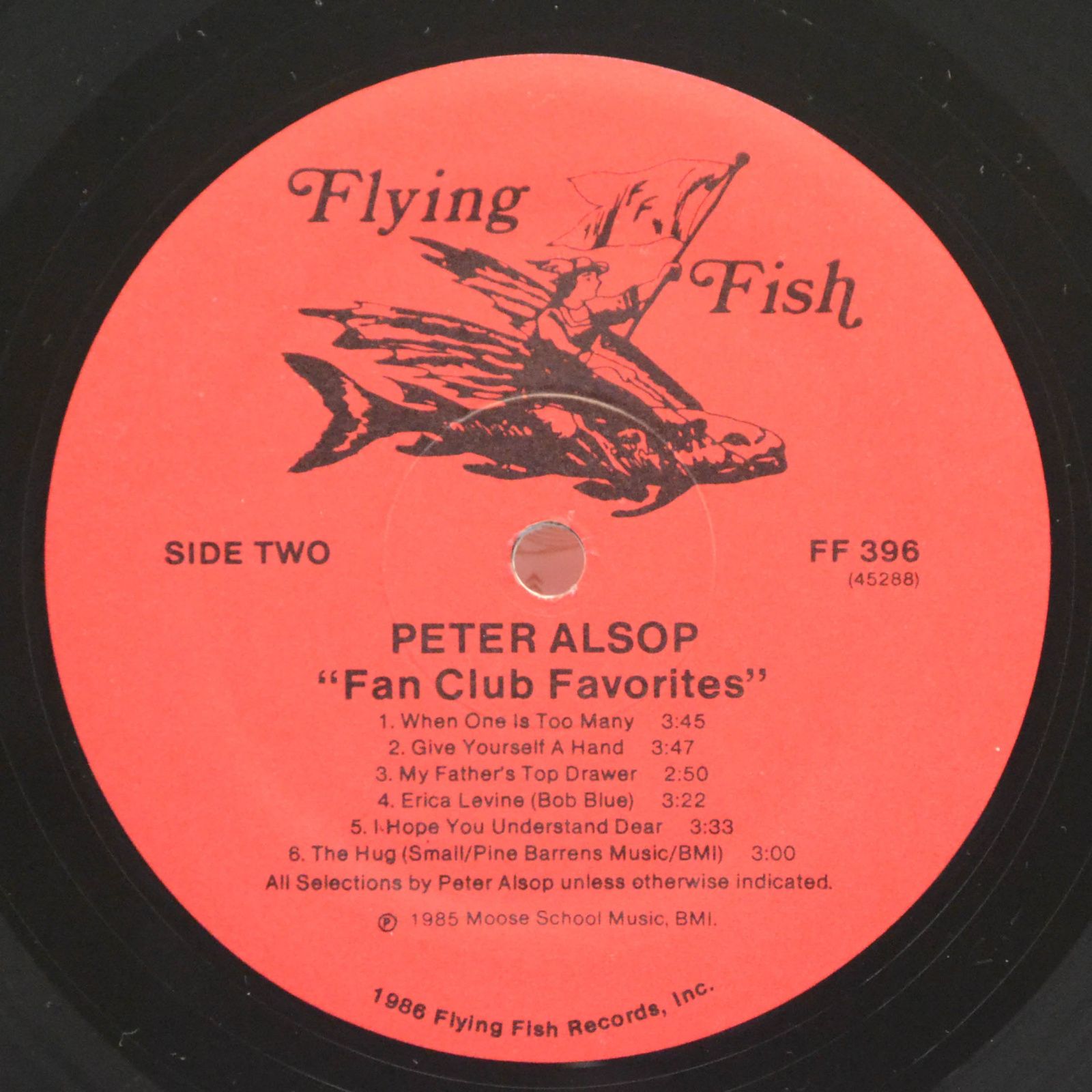 Peter Alsop — Fan Club Favorites, 1986