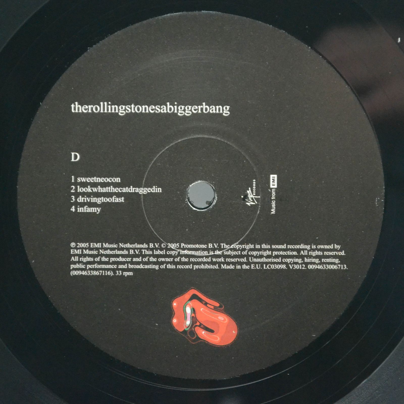 Rolling Stones — A Bigger Bang (2LP), 2005