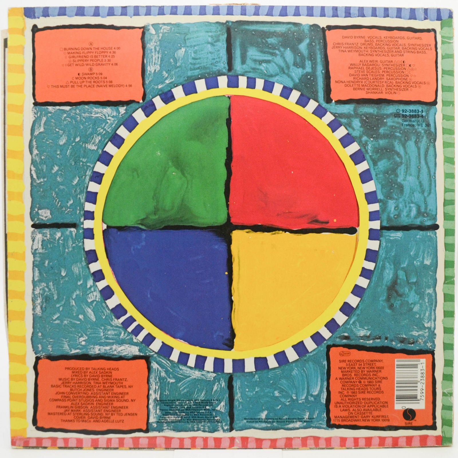 Talking Heads — Speaking In Tongues, 1983