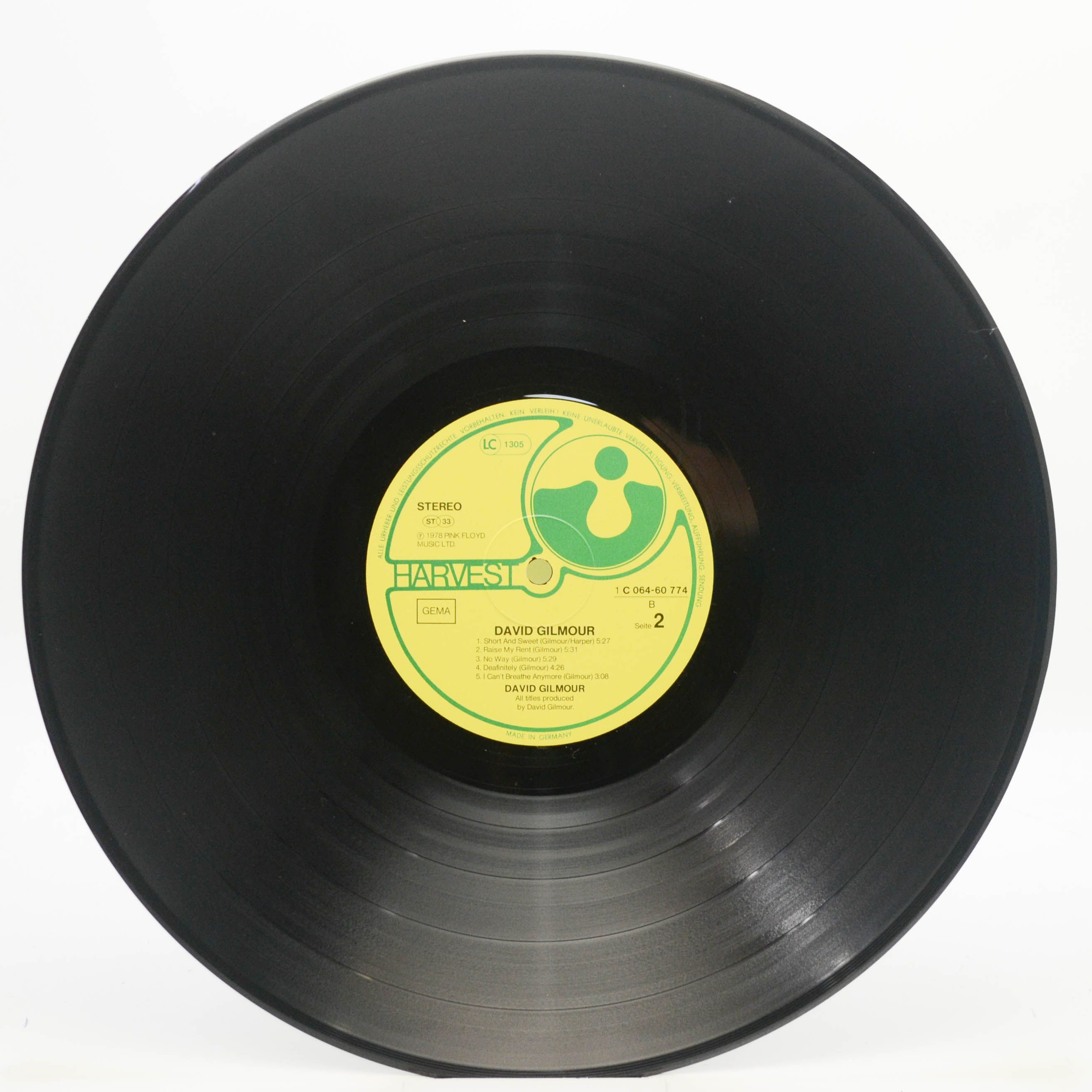 David Gilmour — David Gilmour, 1978