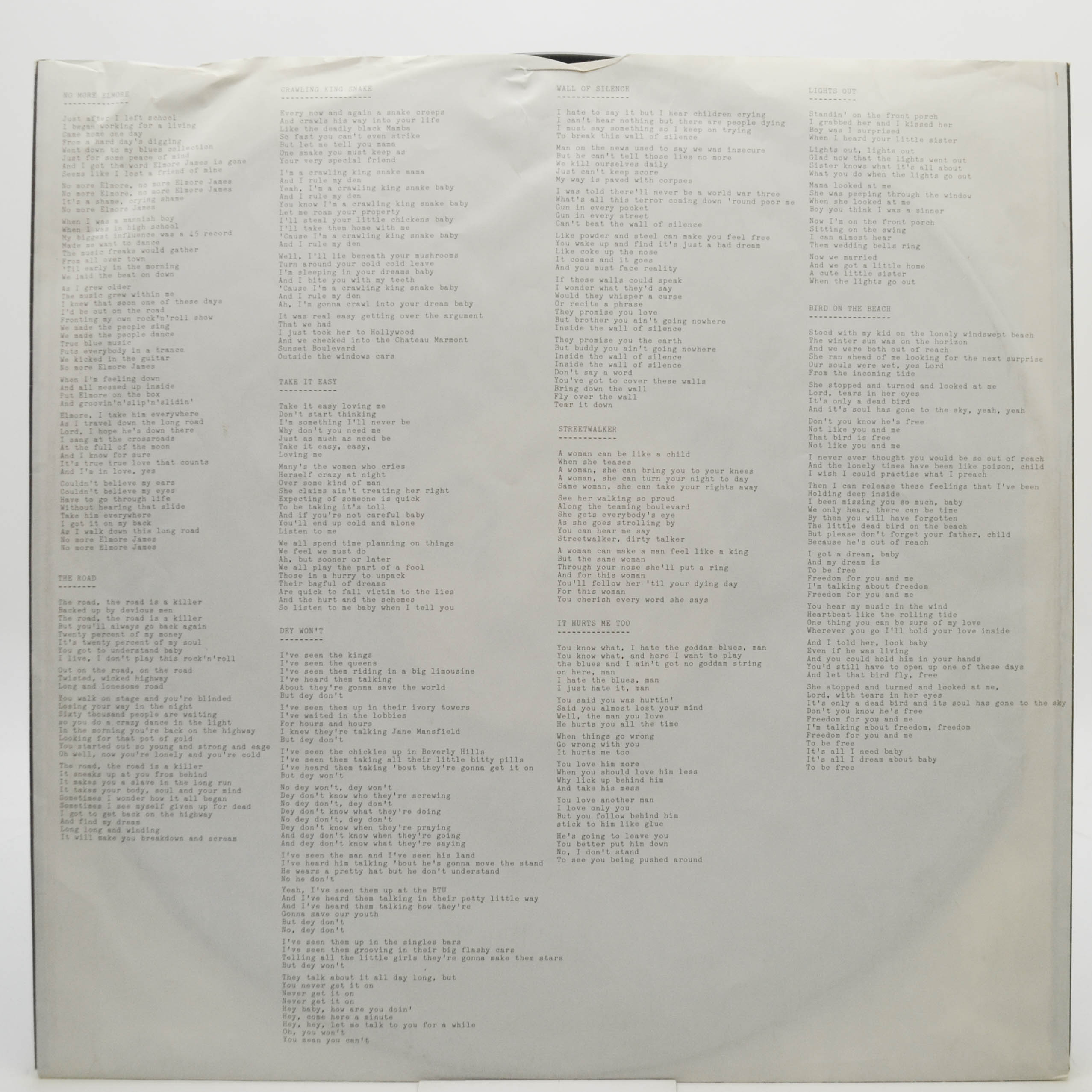 Eric Burdon Band — Eric Burdon Band, 1982