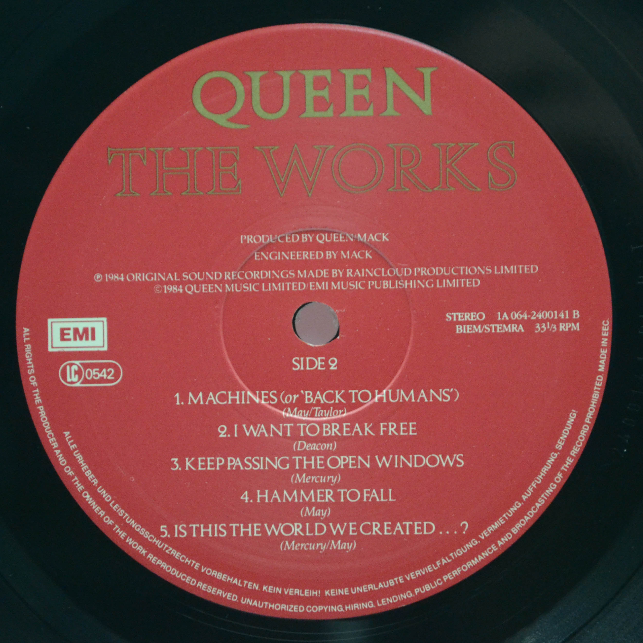 Queen — The Works, 1984