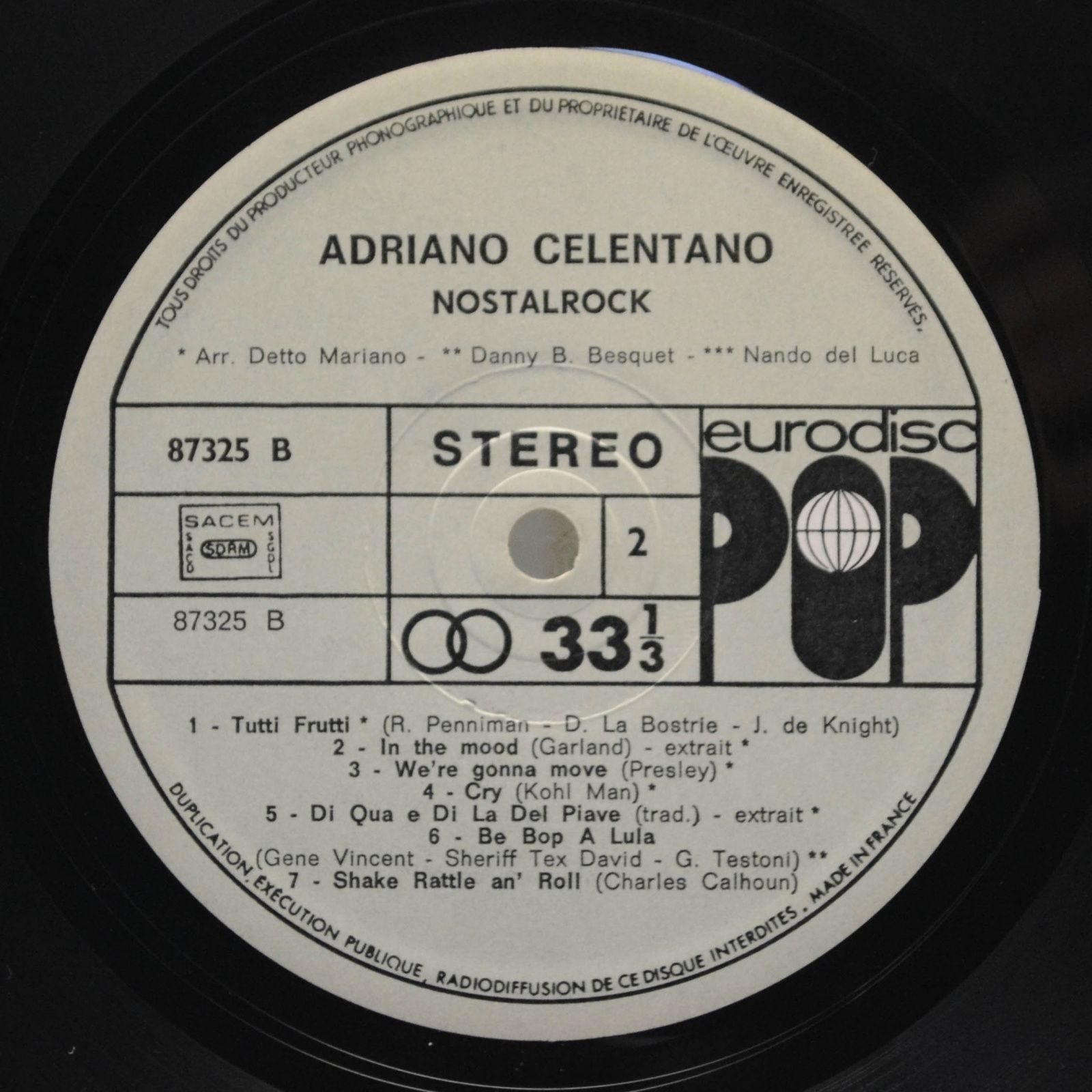 Adriano Celentano — Prisencolinensinainciusol, 1973
