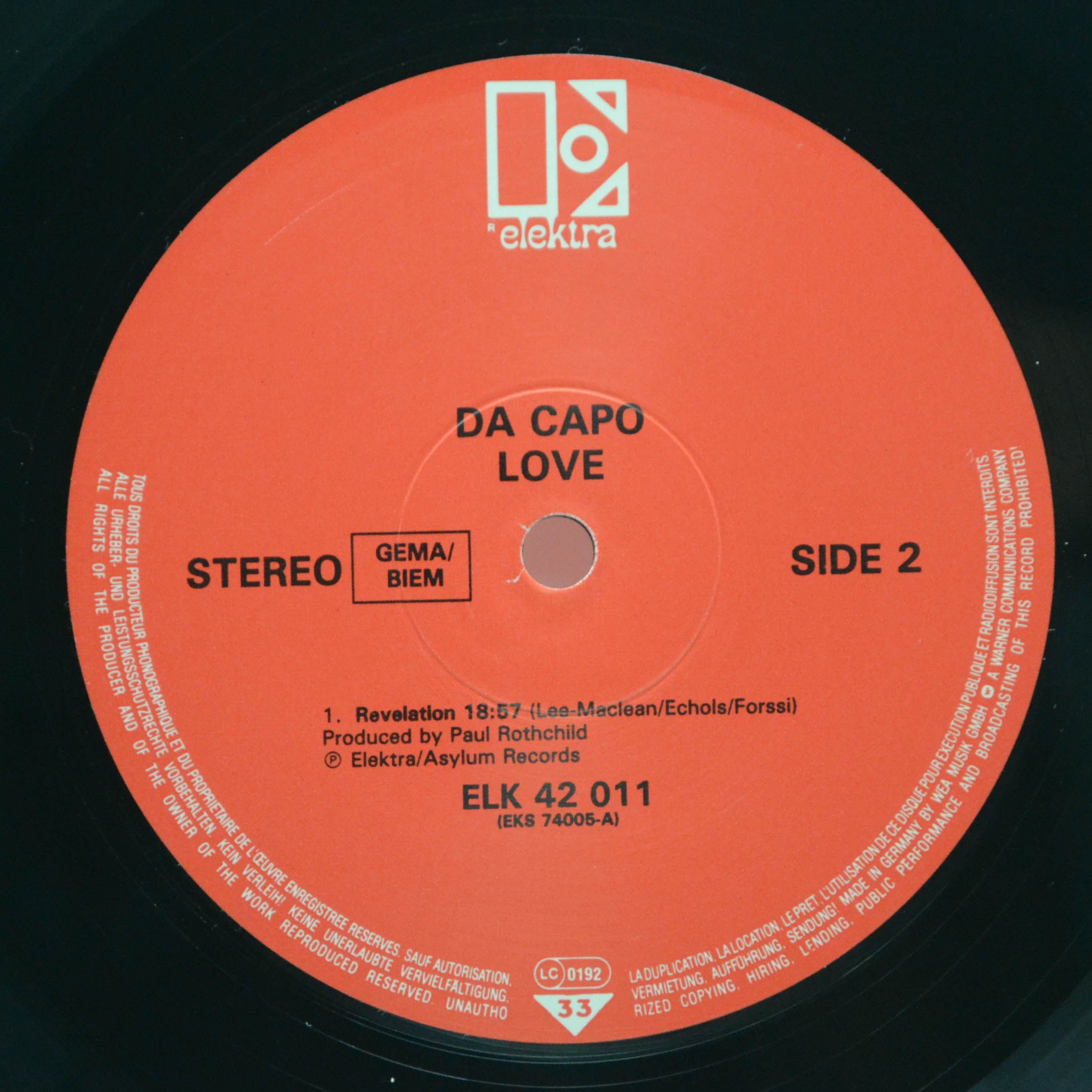 Love — Da Capo, 1966