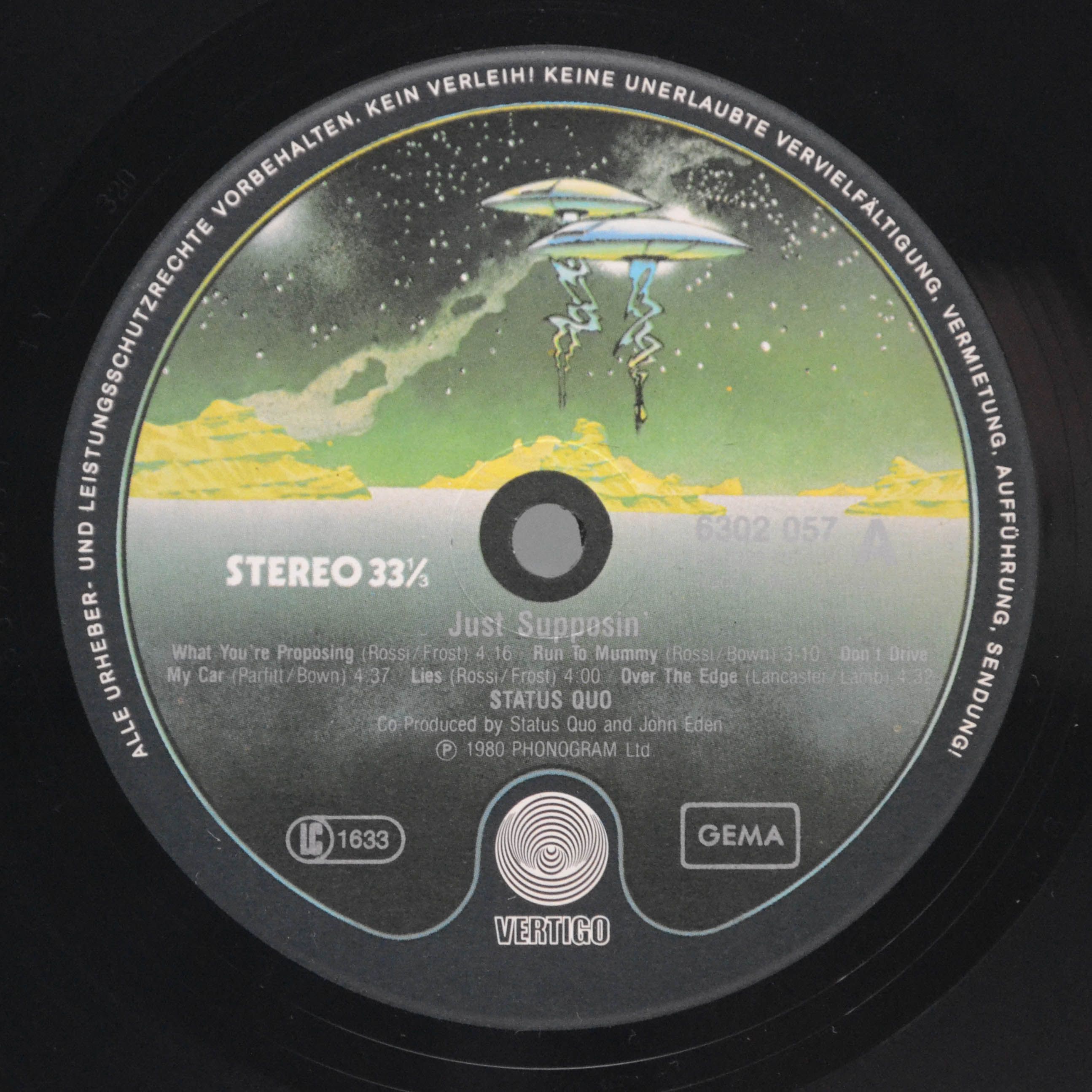 Status Quo — Just Supposin', 1980