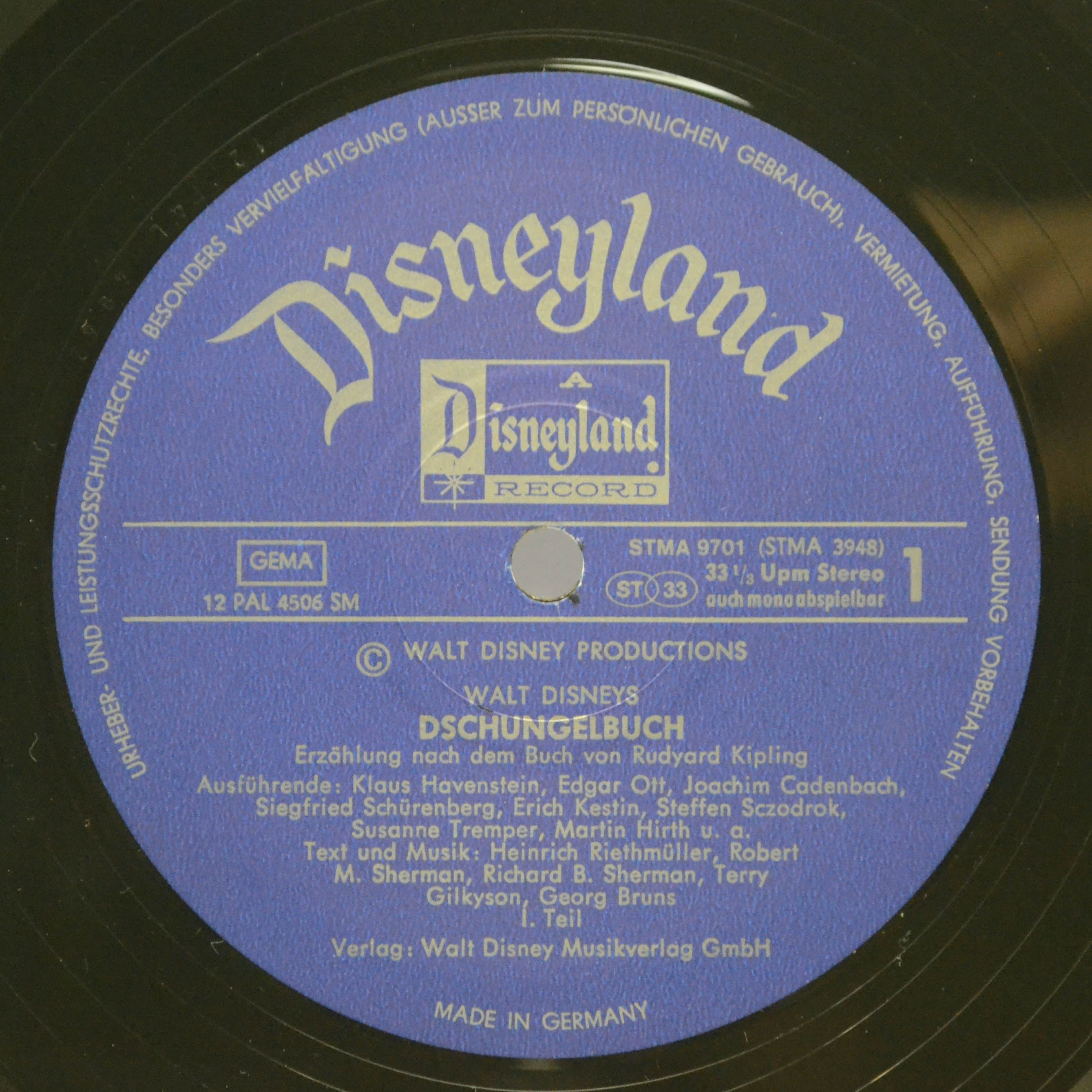 Walt Disney — Dschungel Buch (booklet), 1972