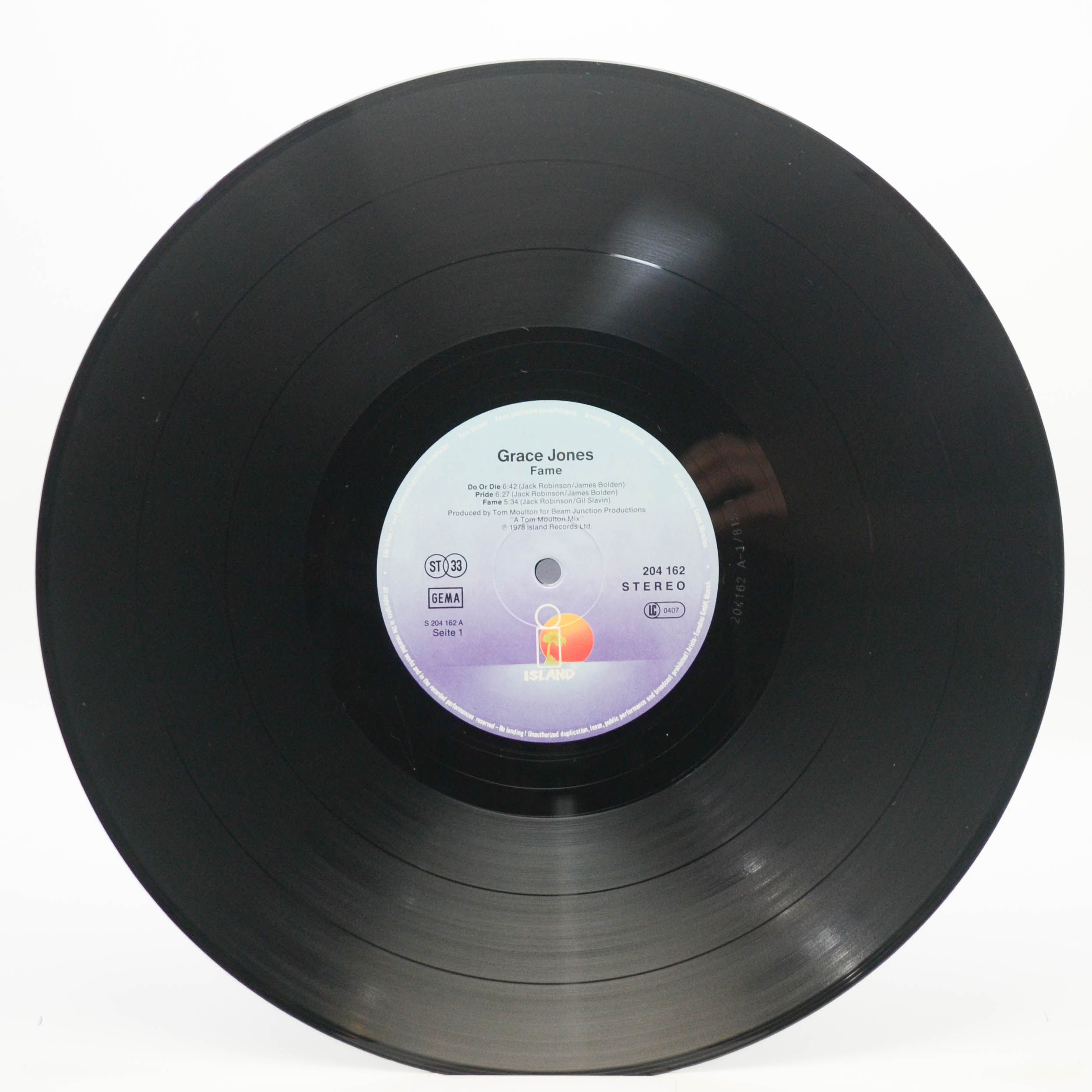 Grace Jones — Fame, 1978