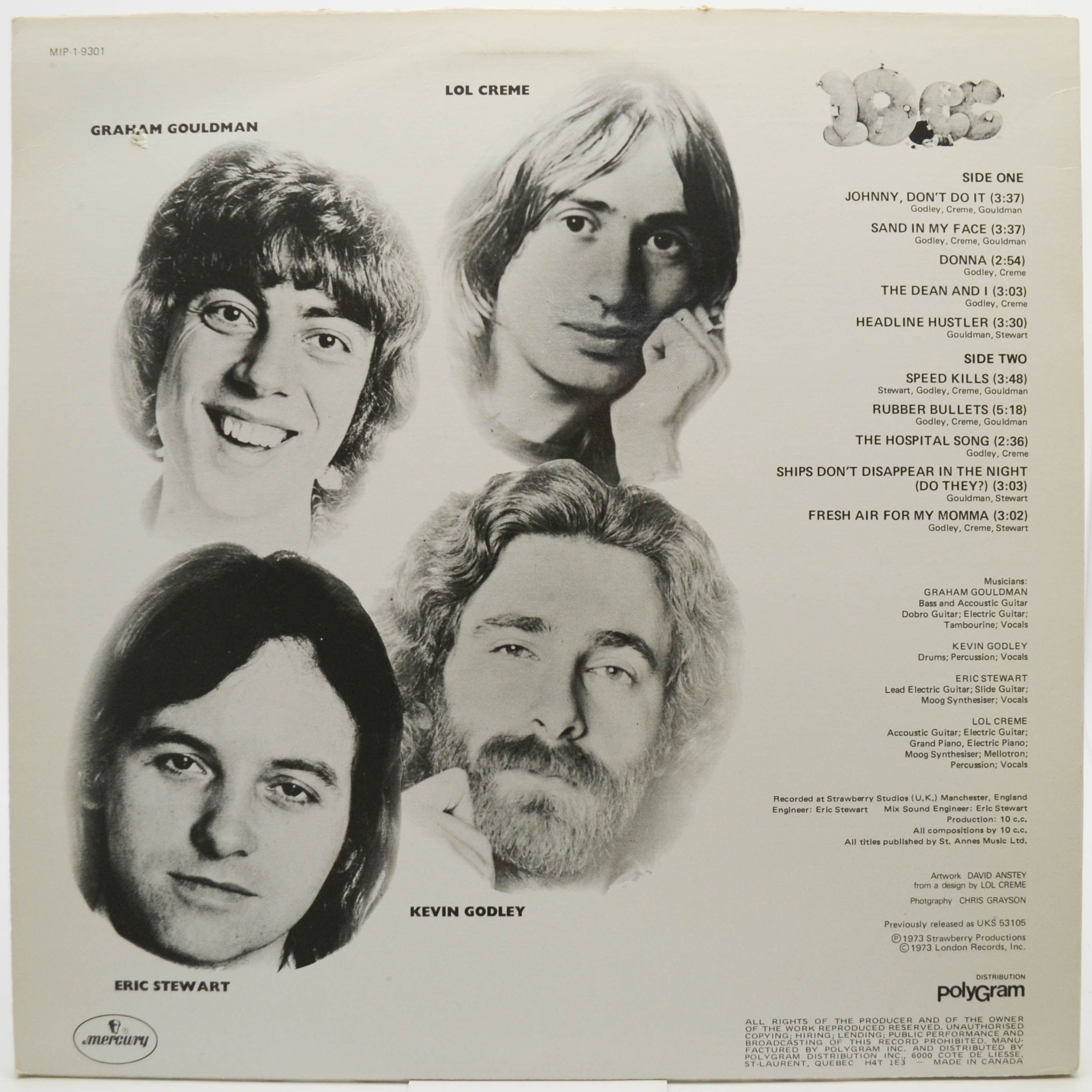 10cc — 10cc, 1973