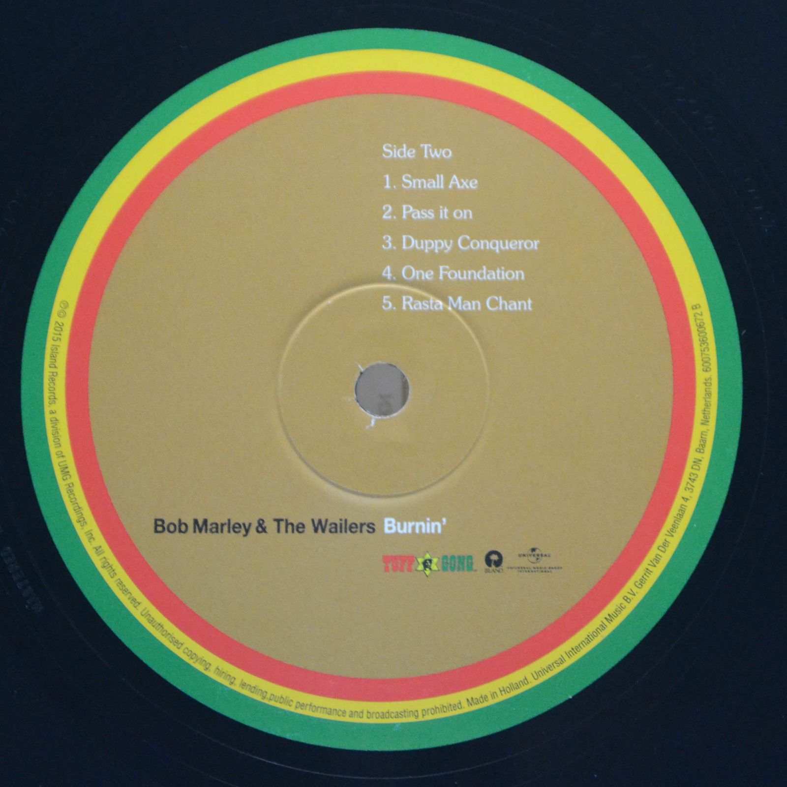 Wailers — Burnin', 1973