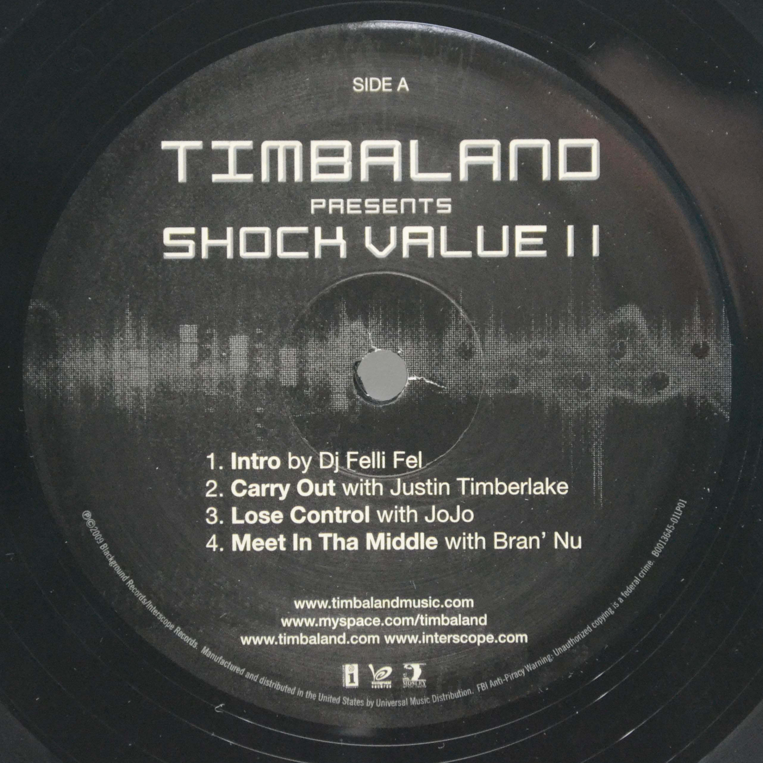Timbaland — Shock Value II (2LP, 1-st, USA), 2009