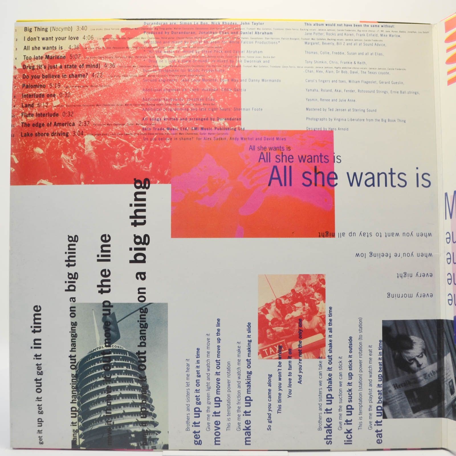 Duran Duran — Big Thing, 1988