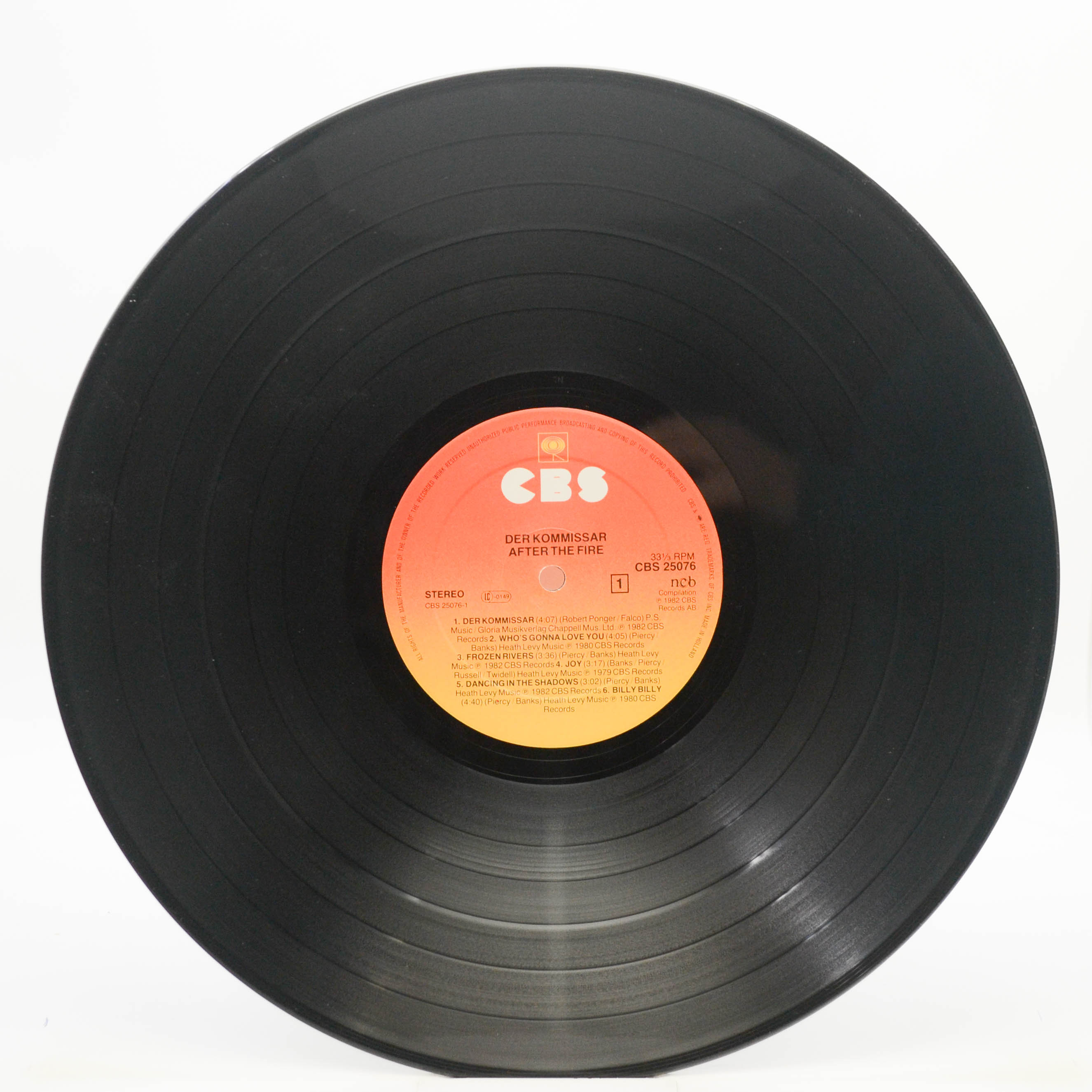 After The Fire — Der Kommissar, 1982