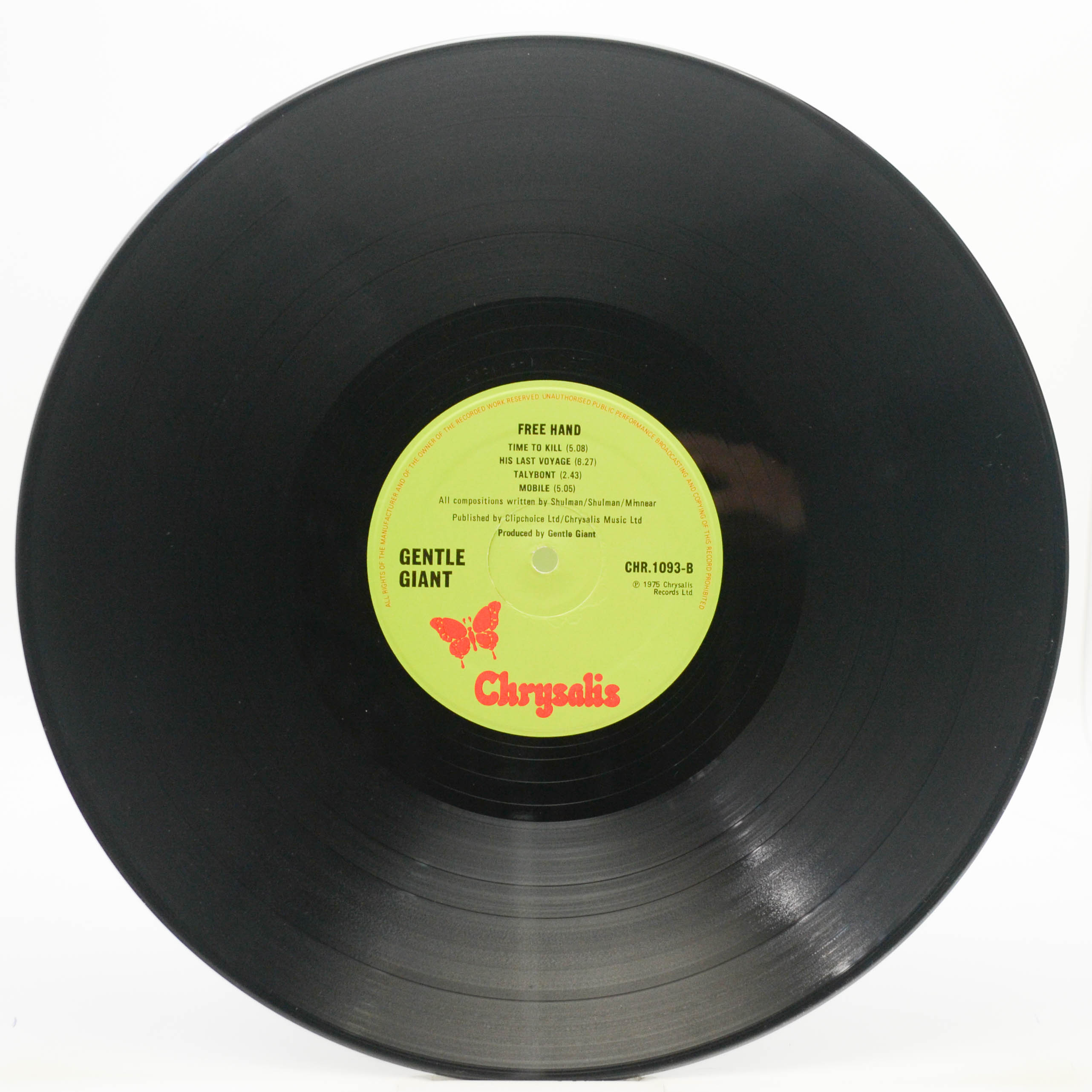 Gentle Giant — Free Hand (1-st, UK), 1975