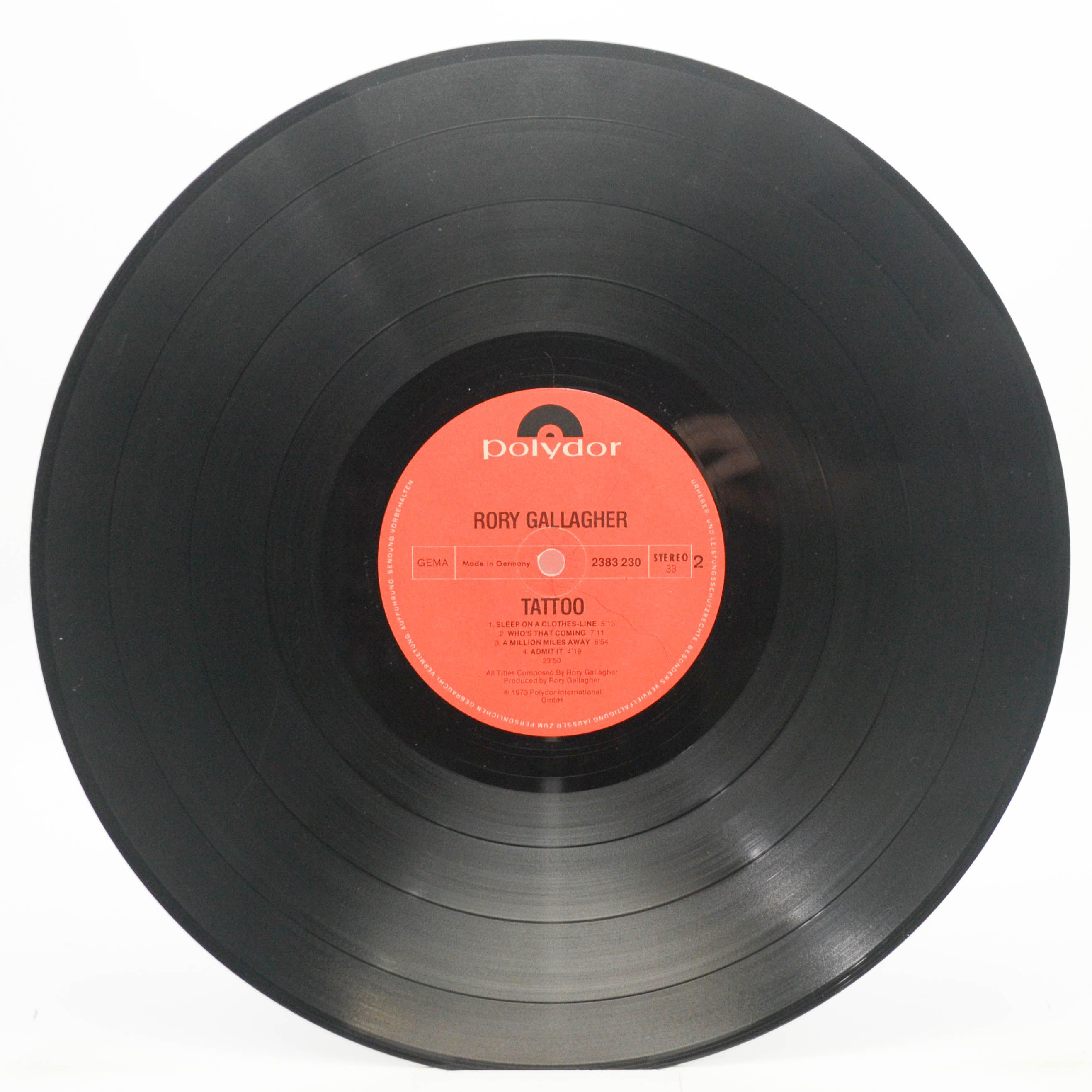 Rory Gallagher — Tattoo, 1973