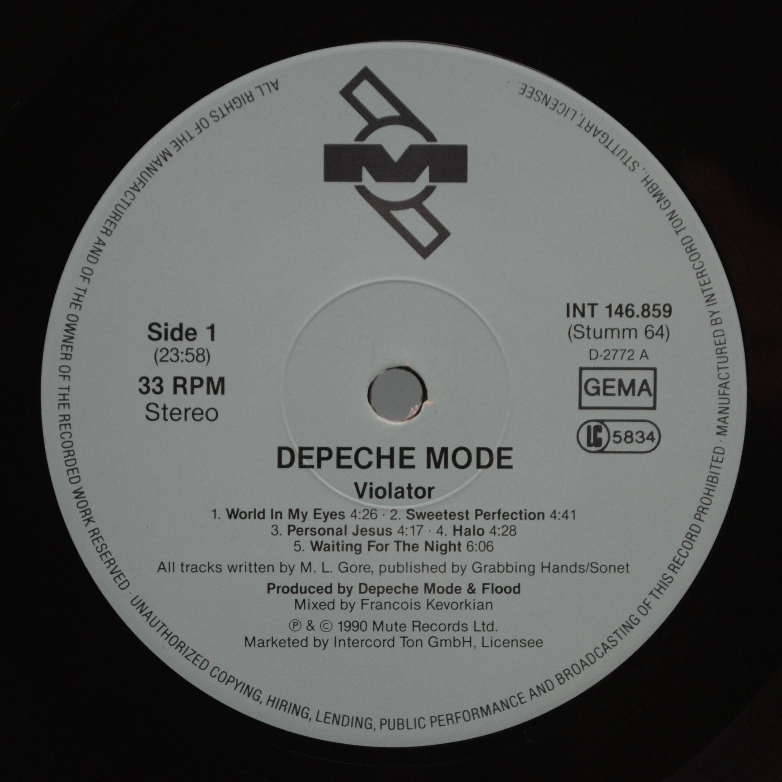 Depeche Mode — Violator, 1990
